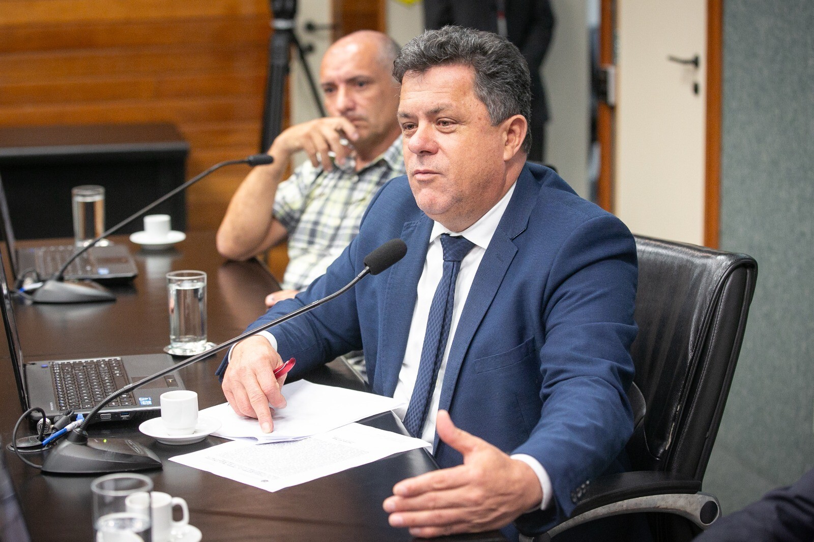 Deputado Ivan Naatz (PL), preside a Comissão Especial Mista de acompanhamento do rompimento do reservatório da Casan.
