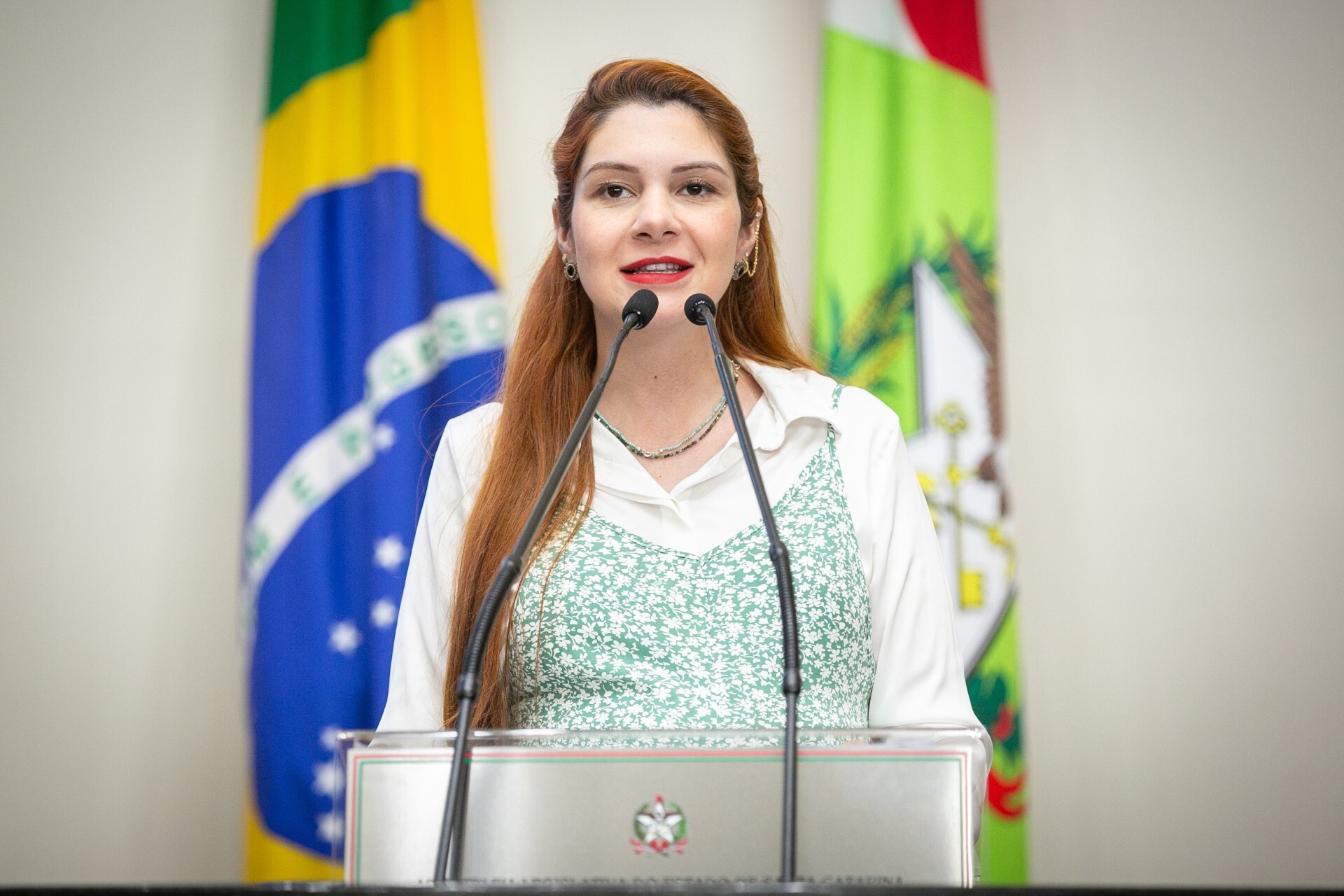 Projetos de lei de Ana Campagnolo são aprovados por unanimidade na Alesc