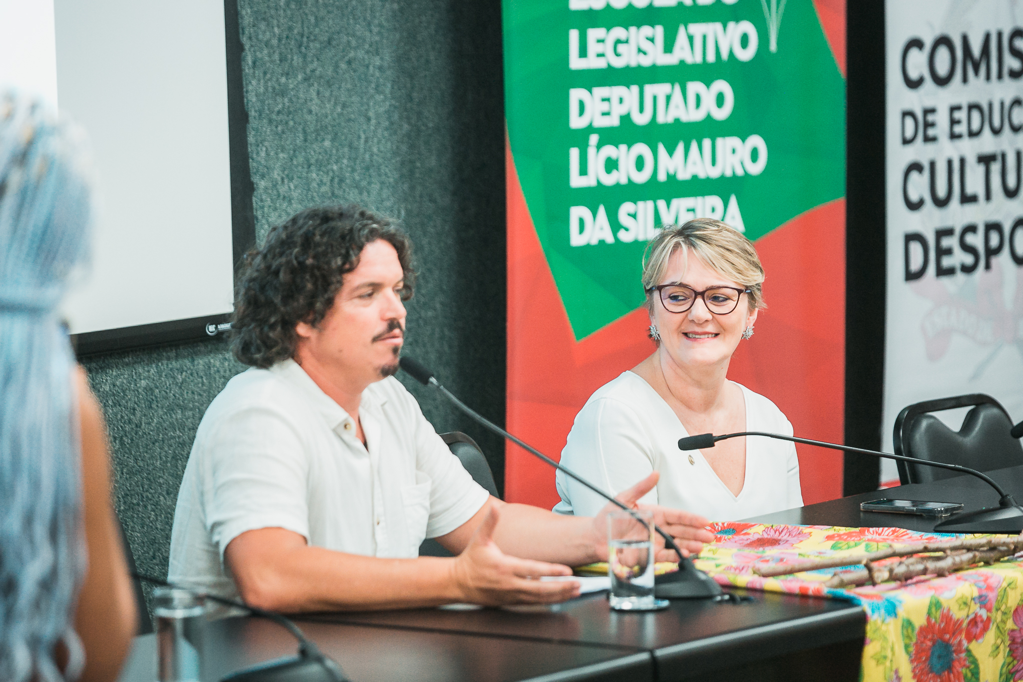 - Deputado Marquito (PSOL)
 - Deputada Luciane Carminatti (PT)