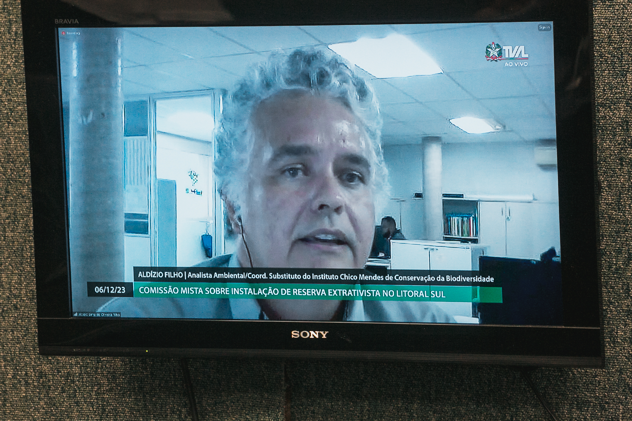 Aldizio Filho - Analista Ambiental Coord. Subistituto do Instituto Chico Mendes de Conservação da Biodversidade