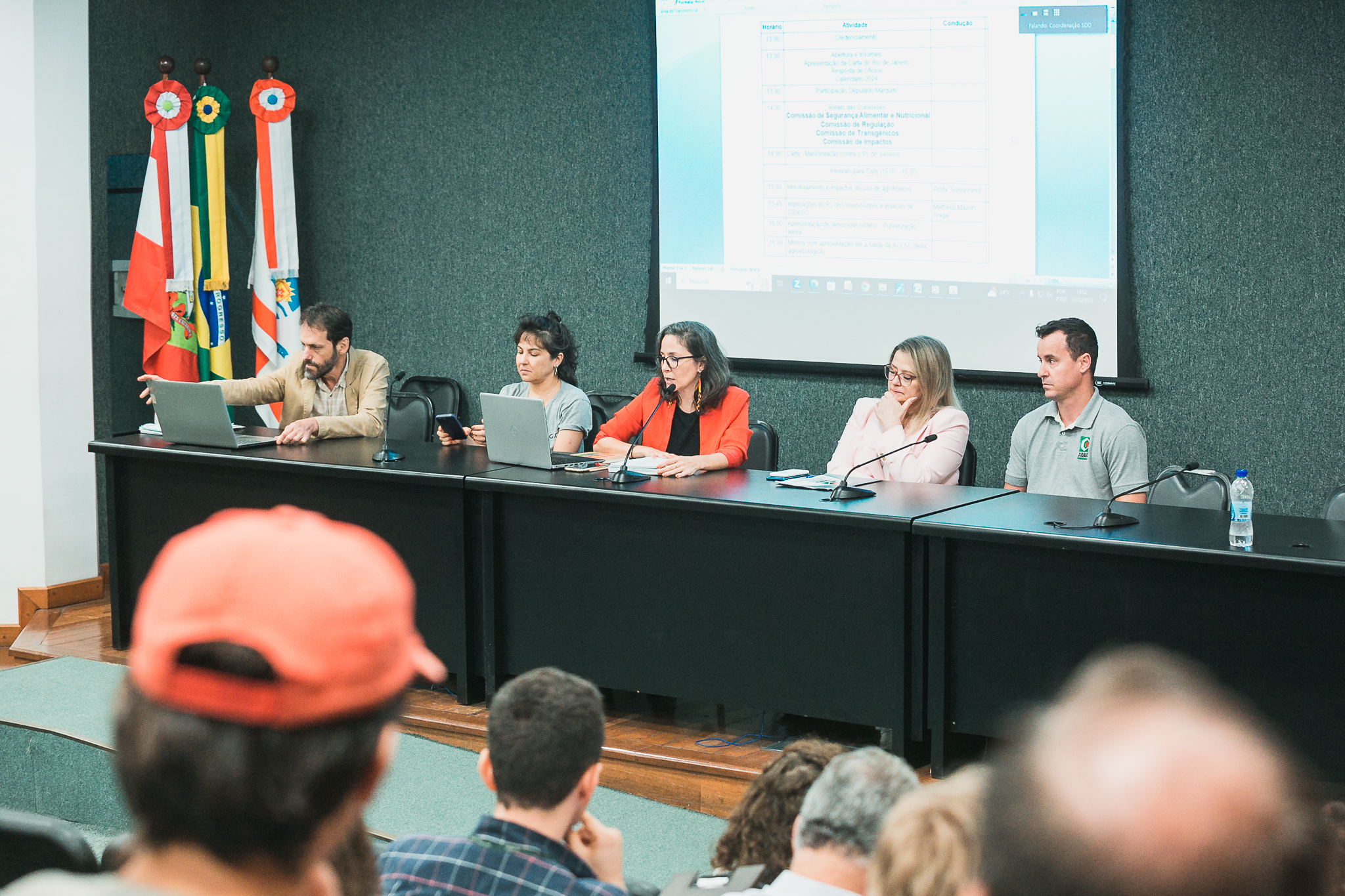 Plenária do Fórum Catarinense de Combate aos Impactos dos Agrotóxicos e Transgênicos