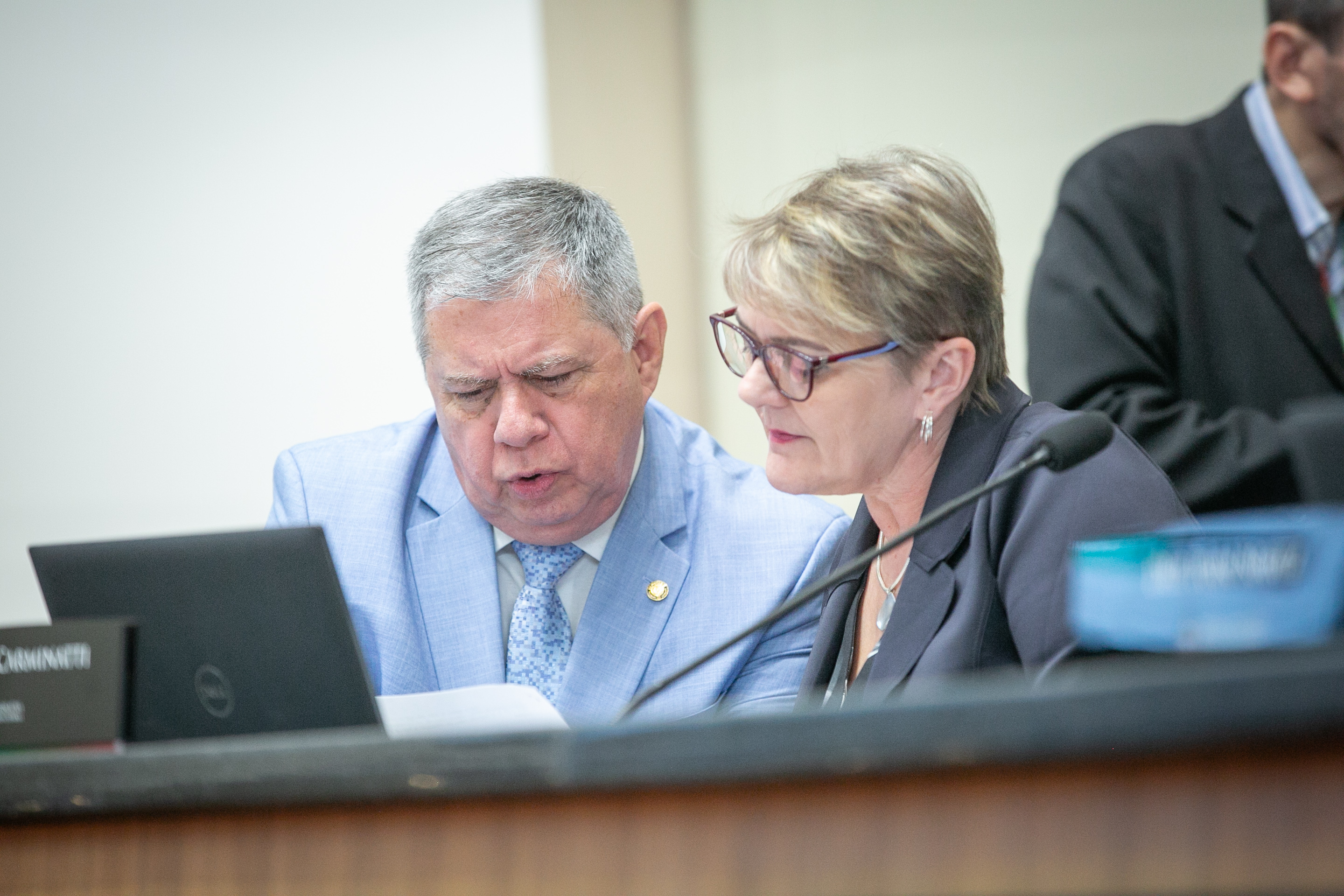 - Deputado Mário Motta (PSD)
- Deputada Luciane Carminatti (PT)
