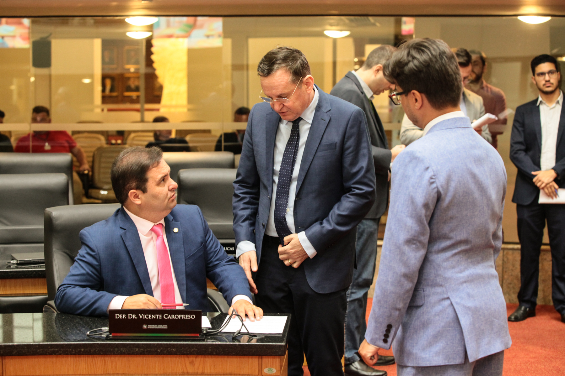 - Deputado Sérgio Guimarães(União) 
 - Deputado Jair Miotto (União)