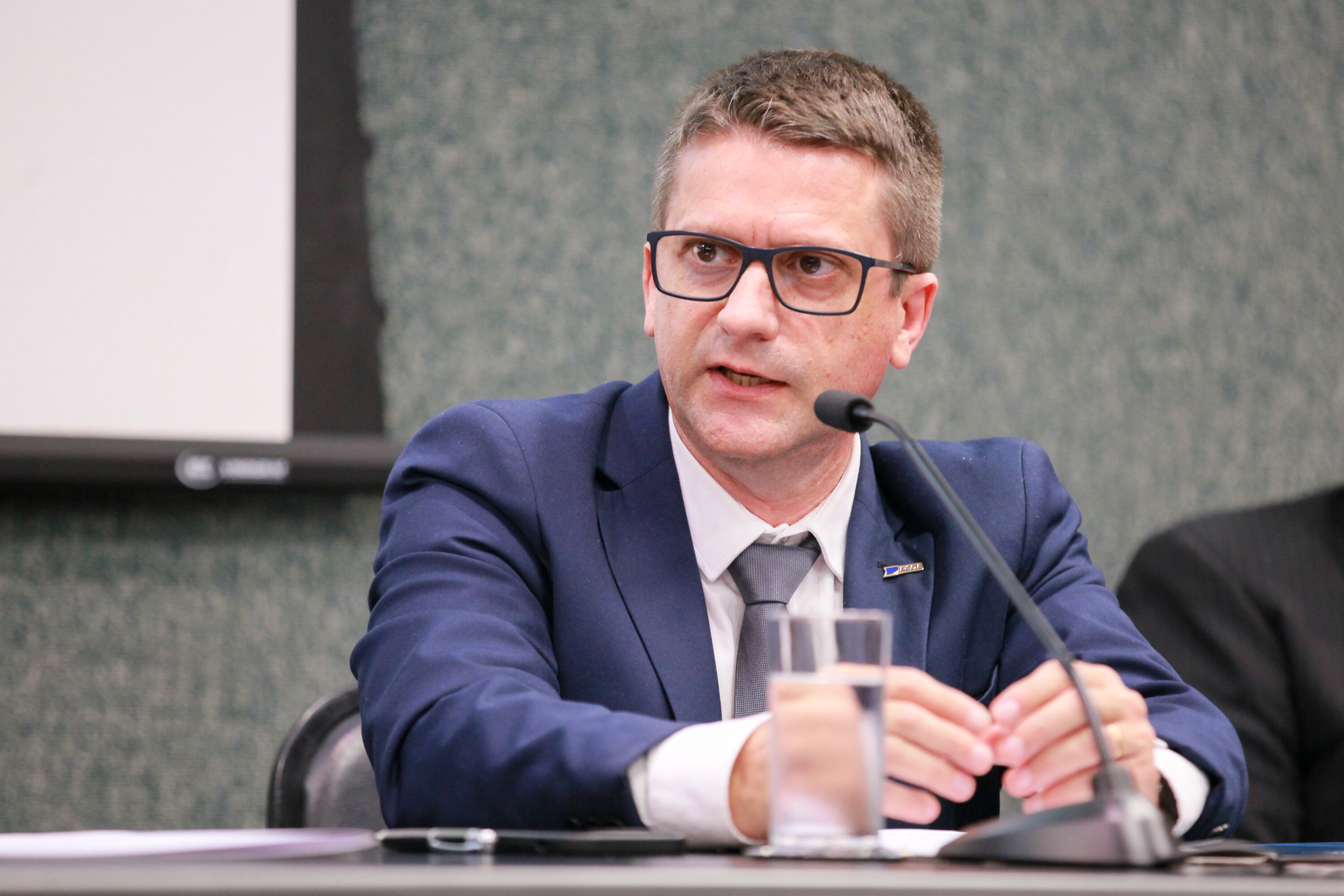 Presidente da Federação das Câmaras de Dirigentes Lojistas de Santa Catarina (FCDL/SC), Onildo Dalbosco Júnior.