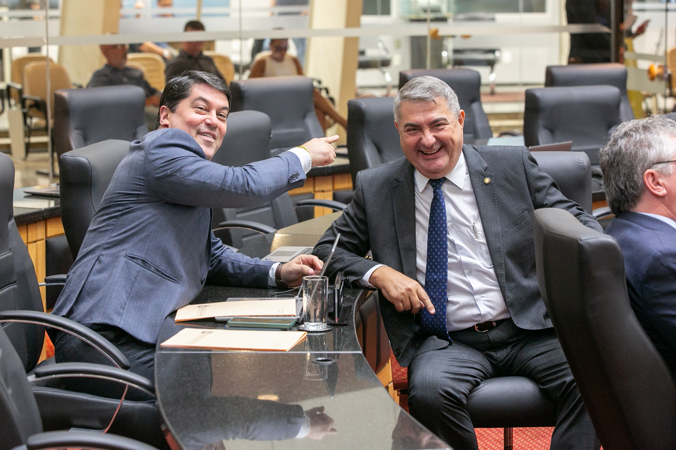 - Deputado Emerson Stein (MDB) - Deputado Antídio Lunelli (MDB)