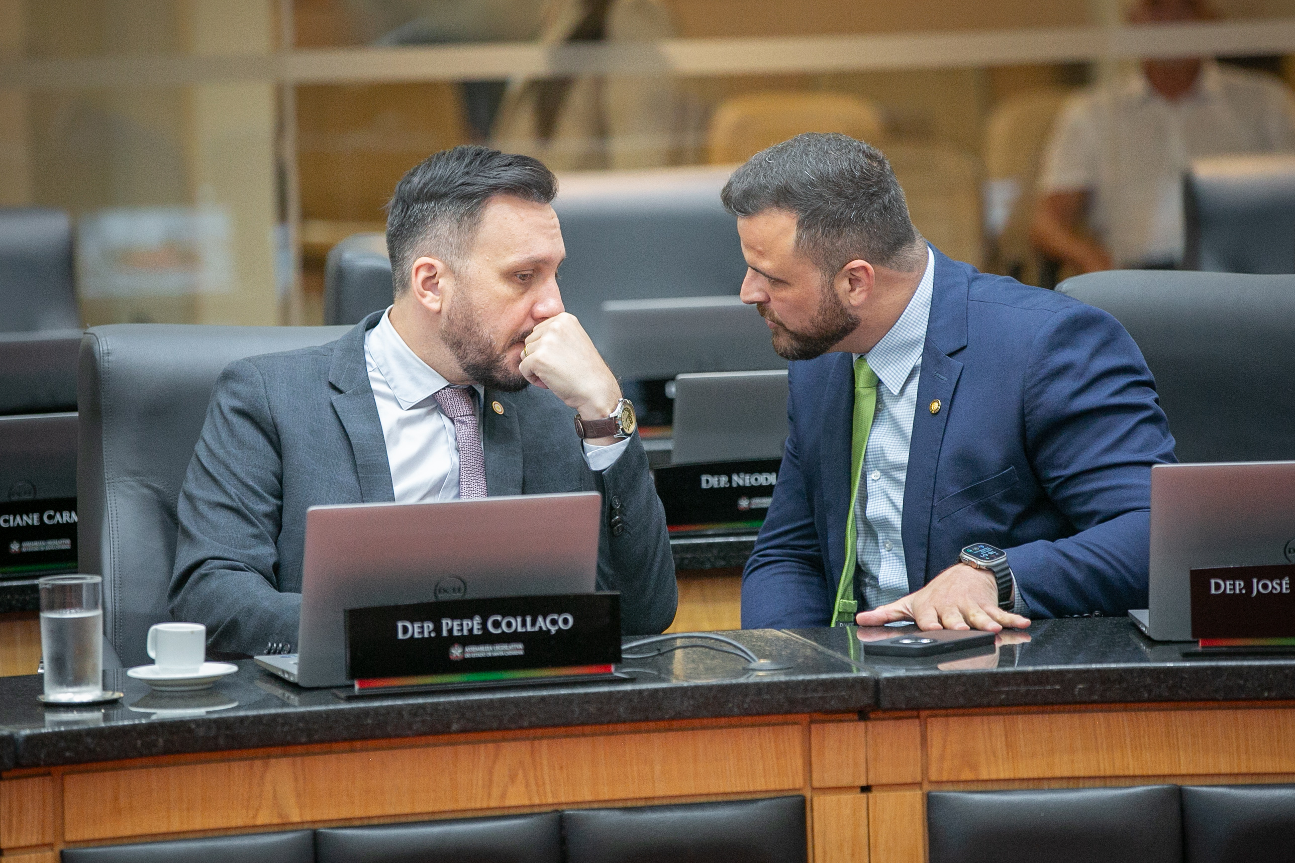 - Deputado Pepê Collaço (PP) - Deputado Lucas Neves (PODEMOS)