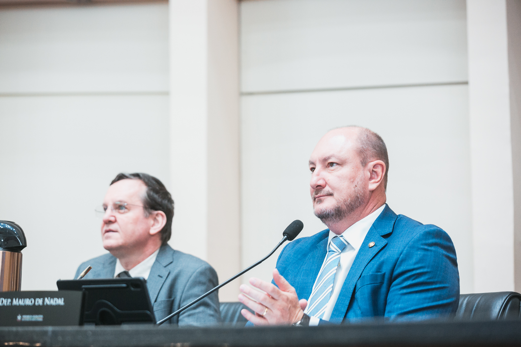 - Deputado Jair Miotto (União)  - Deputado Mauro de Nadal (MDB)