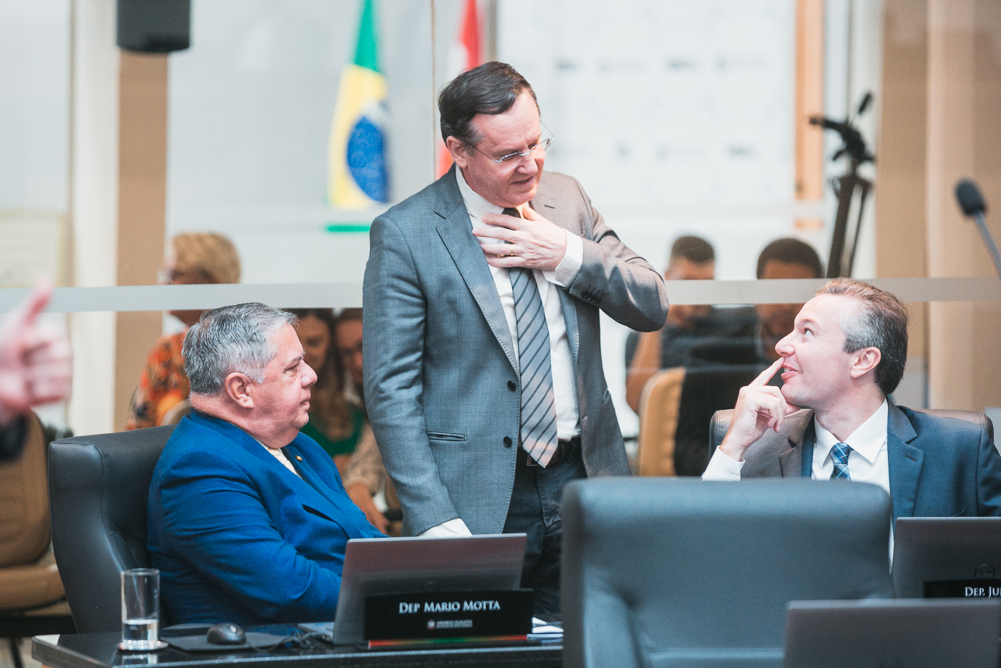 - Deputado Mário Motta (PSD)
 - Deputado Jair Miotto (União) 	
 - Deputado Napoleão Bernardes (PSD)