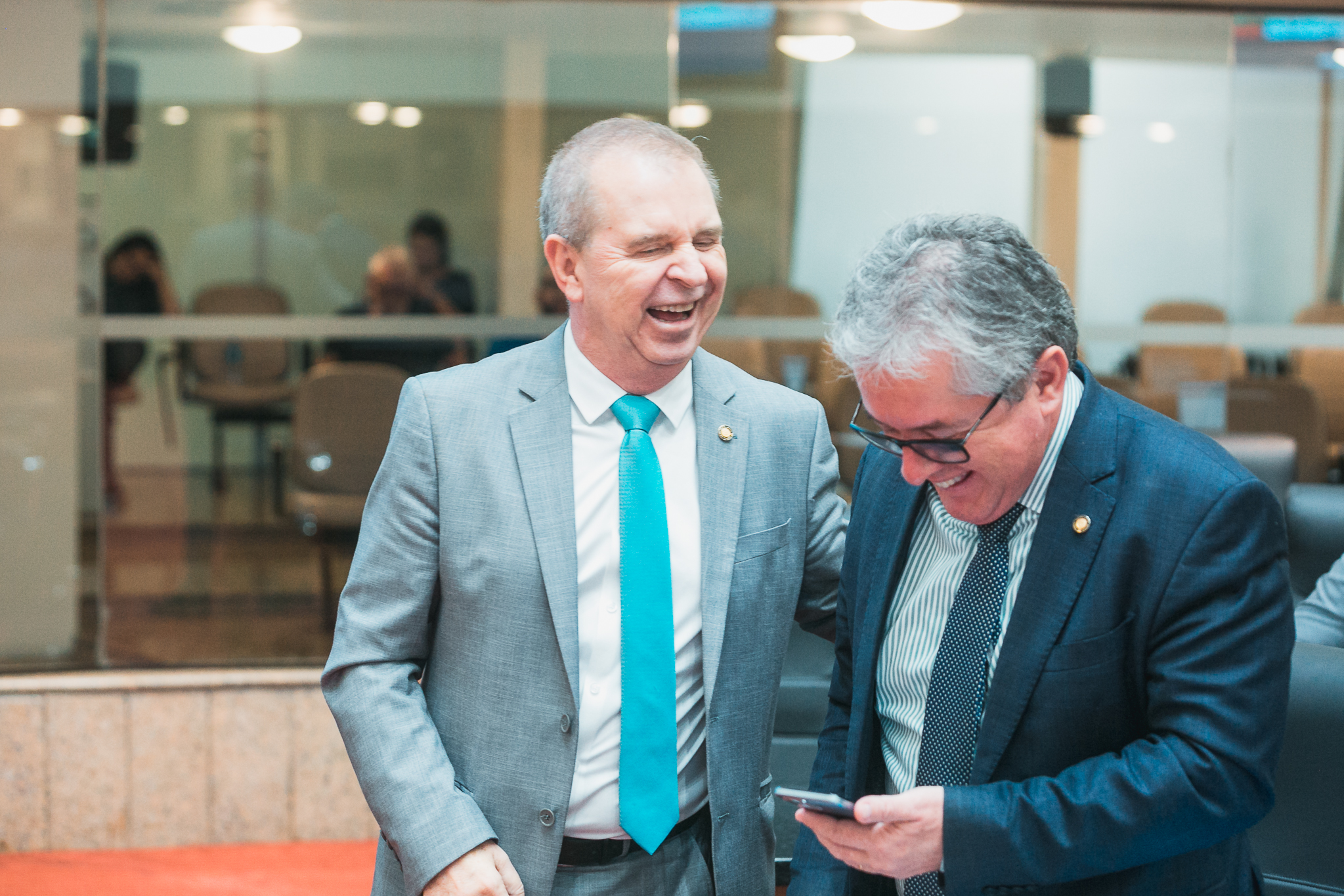 - Deputado Maurício Eskudlark (PL)
 - Deputado Tiago Zilli (MDB)