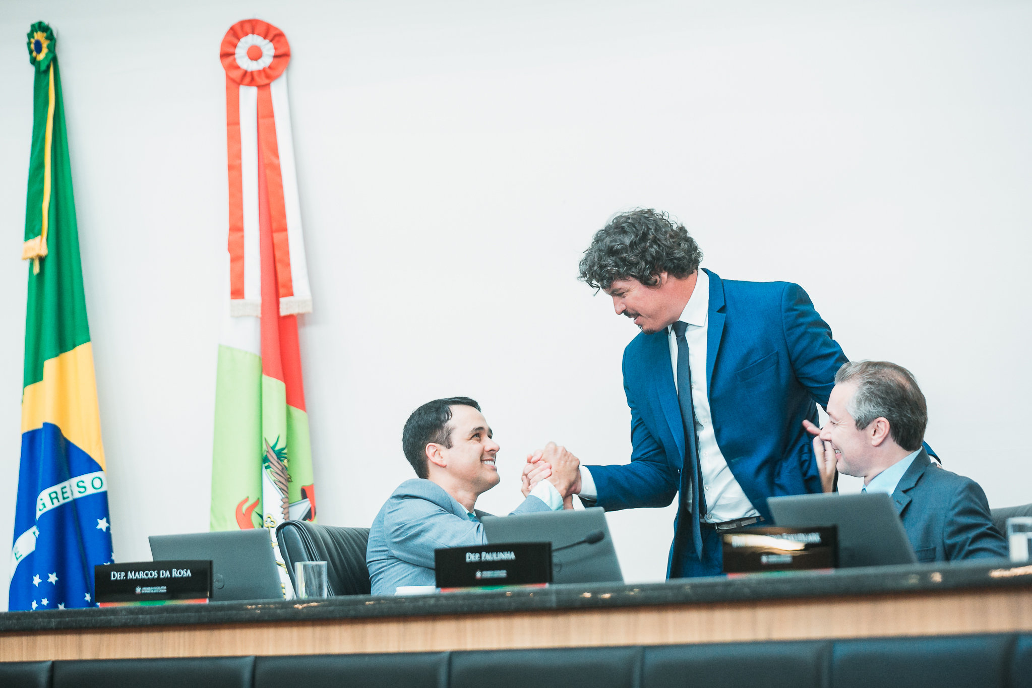 - Deputado Marcos da Rosa (União)
- Deputado Marquito (PSOL)
 - Deputado Napoleão Bernardes (PSD)