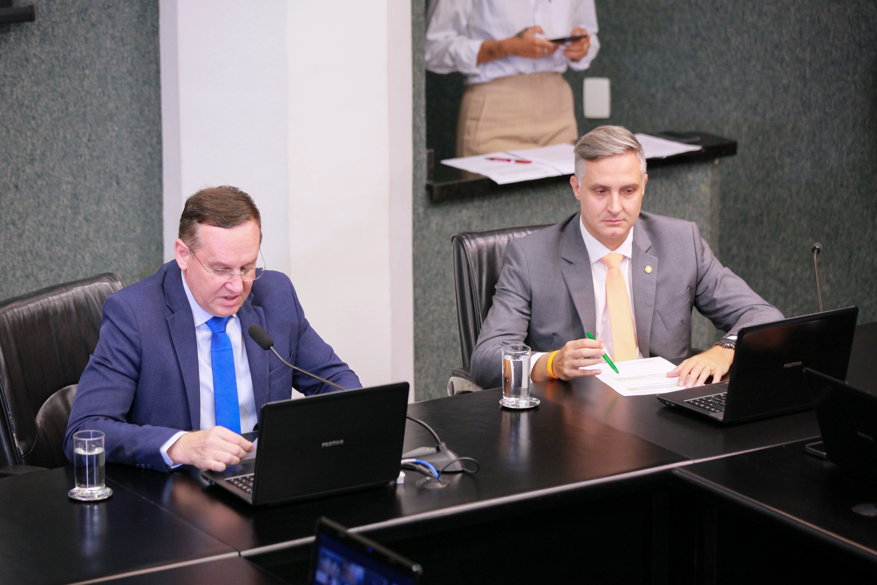 Deputado Jair Miotto (União) 	
 - Deputado Matheus Cadorin (NOVO)