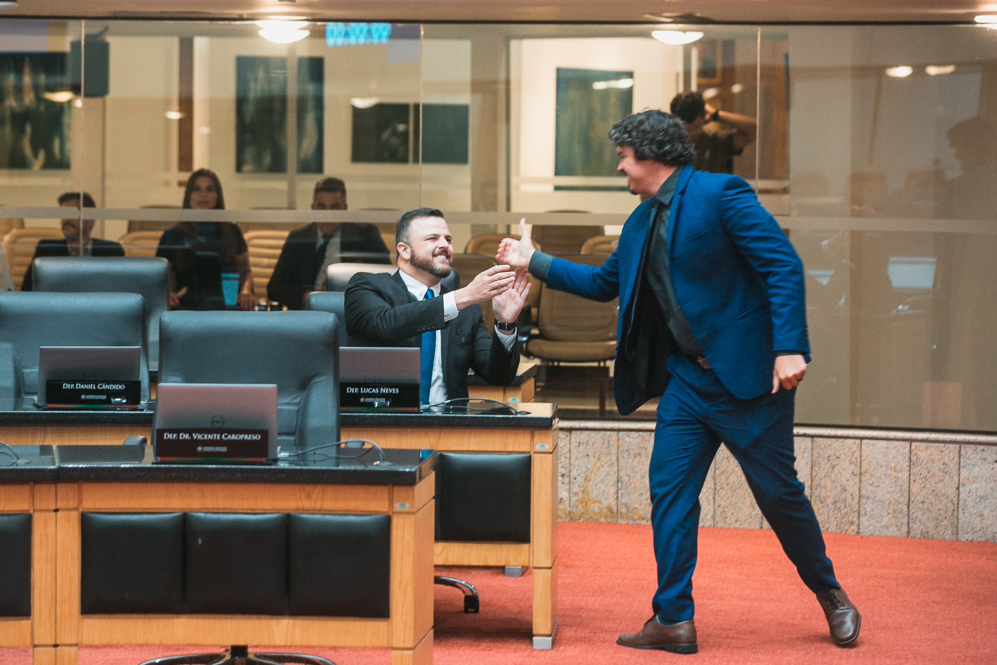 - Deputado Lucas Neves (Podemos) 	
 - Deputado Marquito (PSOL)
