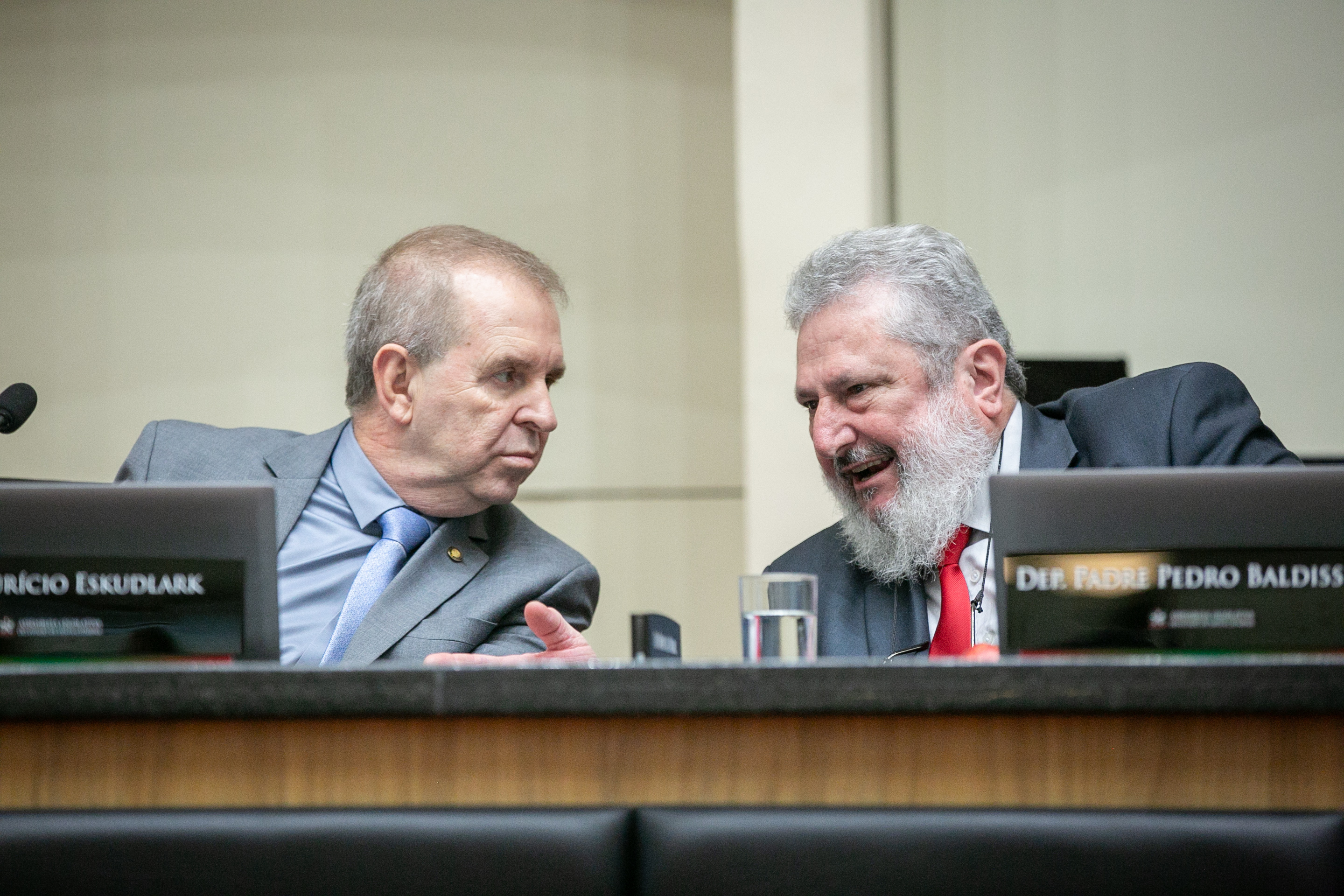 - Deputado Maurício Eskudlark (PL)  - Deputado Padre Pedro Baldissera (PT)
