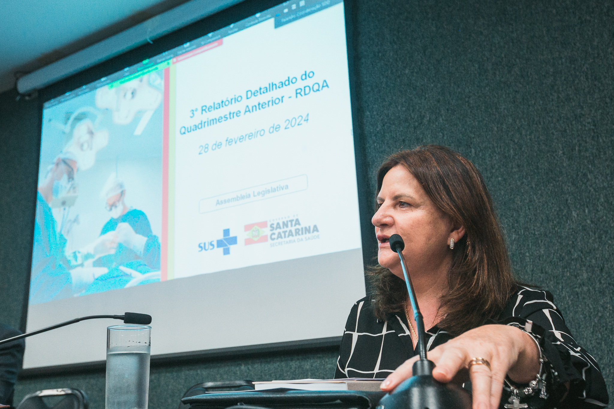 Audiência Pública – Apresentação 3º relatório quadrimestral de prestação de contas da Sec. da Saúde