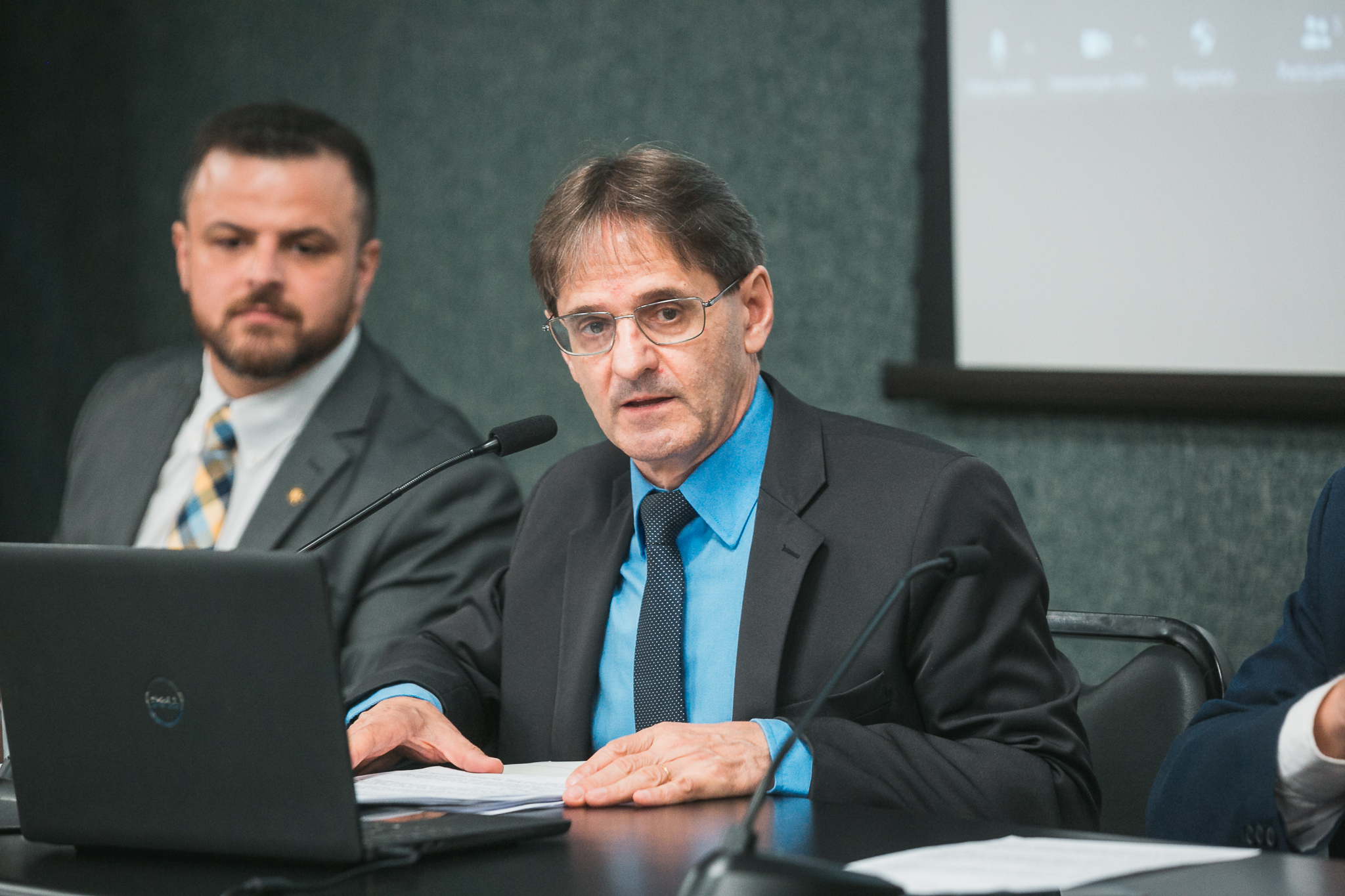 - Deputado Lucas Neves (Podemos) - Deputado Neodi Saretta (PT)