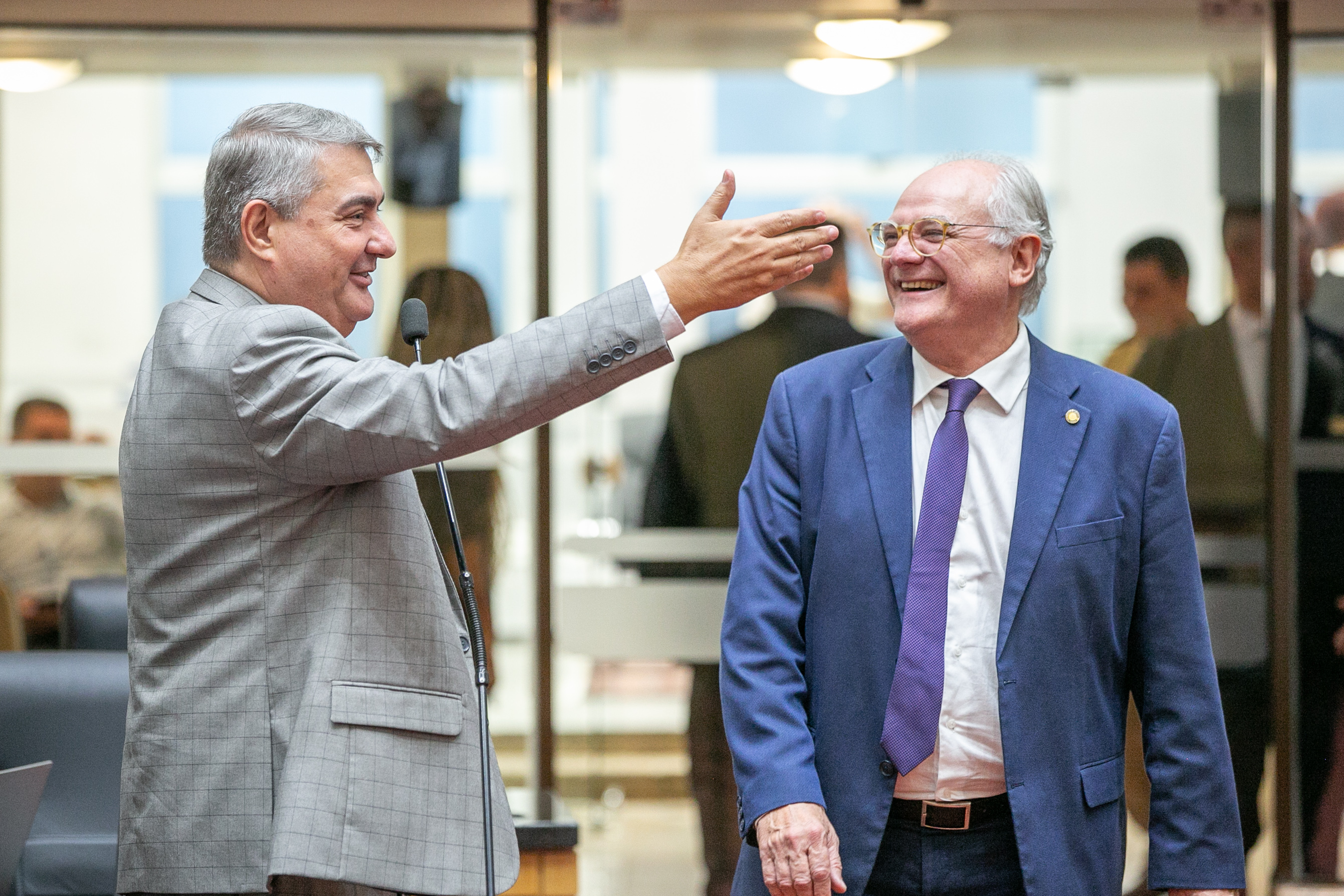 - Deputado Antídio Lunelli (MDB) 	- Deputado Dr. Vicente Caropreso (PSDB)