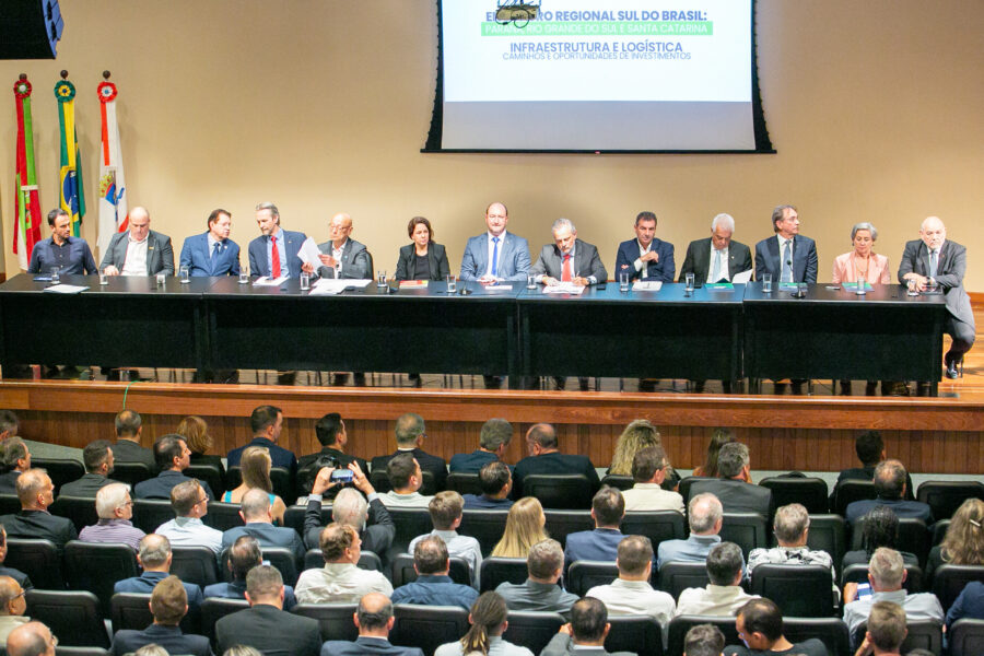 SC faz reivindicações à Frente Parlamentar de Logística e Infraestrutura