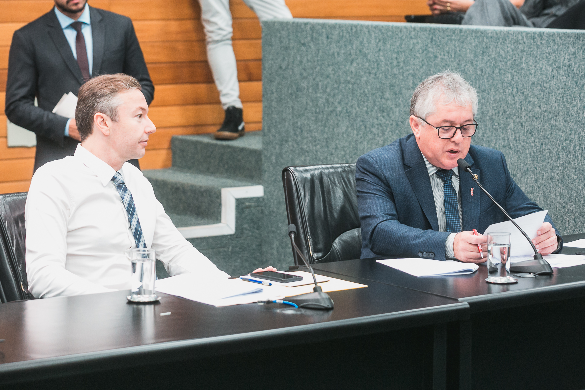 - Deputado Napoleão Bernardes (PSD)- Deputado Tiago Zilli (MDB)