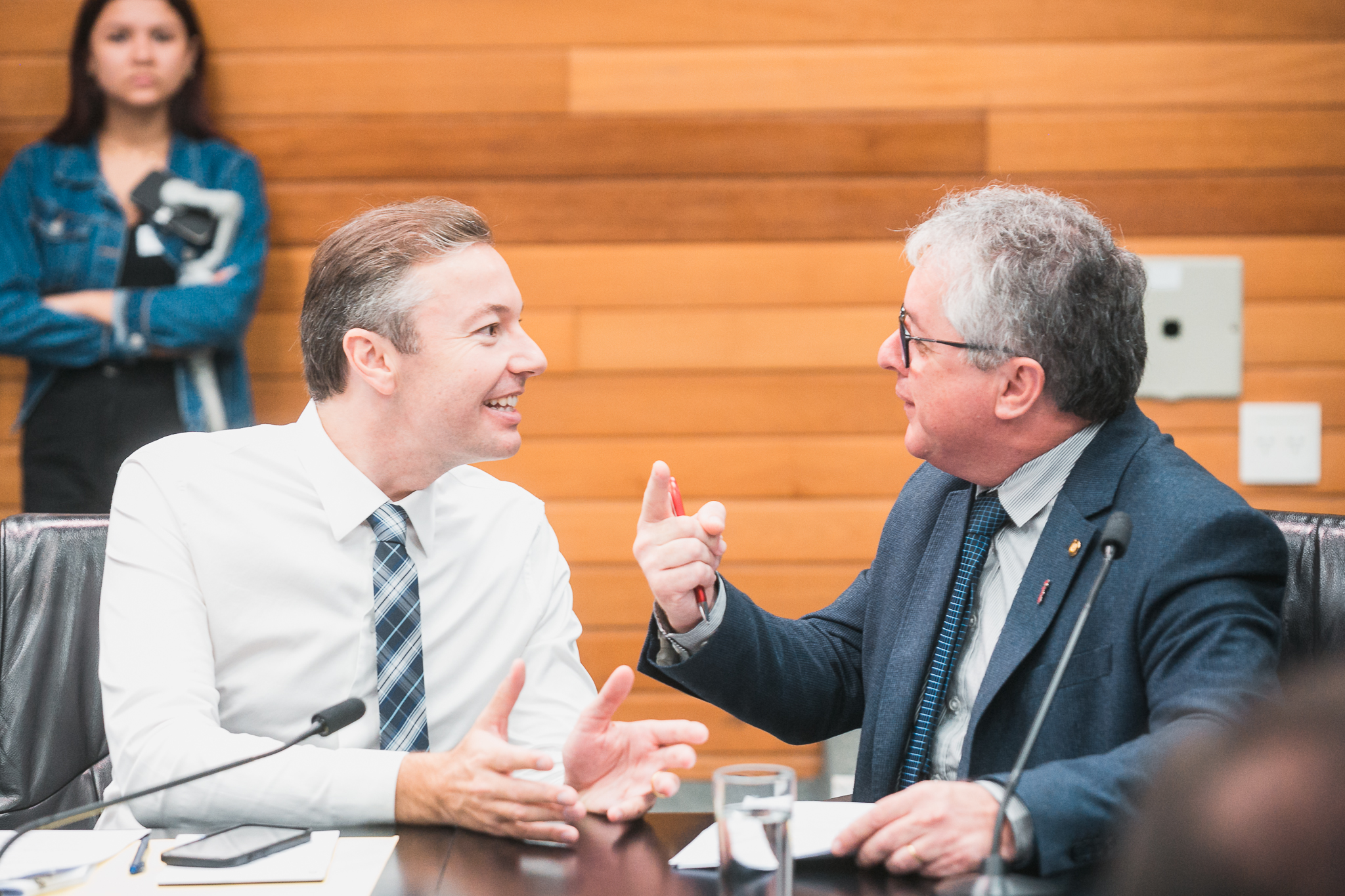 - Deputado Napoleão Bernardes (PSD)  - Deputado Tiago Zilli (MDB)