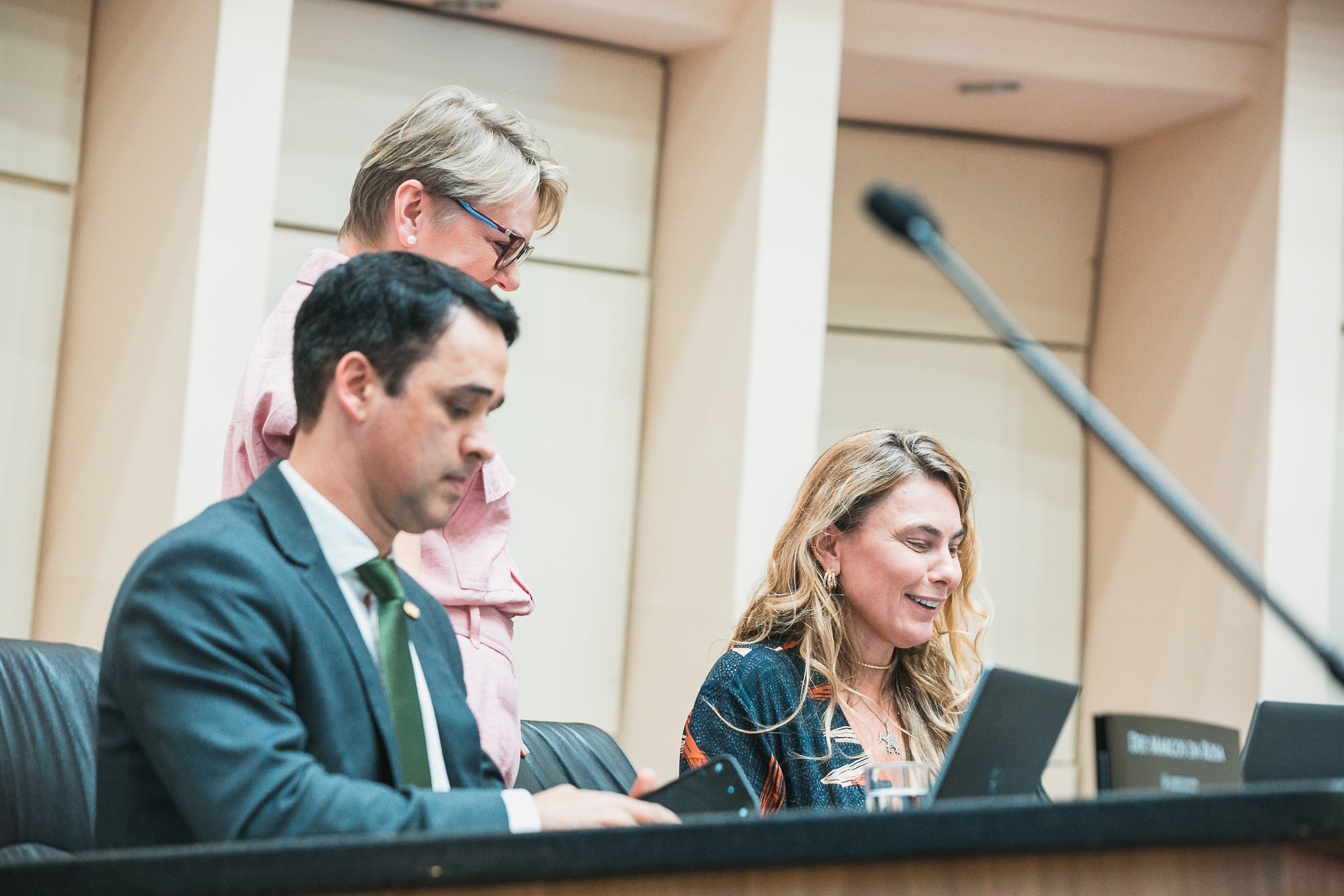 - Deputado Marcos da Rosa (União)	
- Deputada Luciane Carminatti (PT)  - Deputada Paulinha (Podemos)