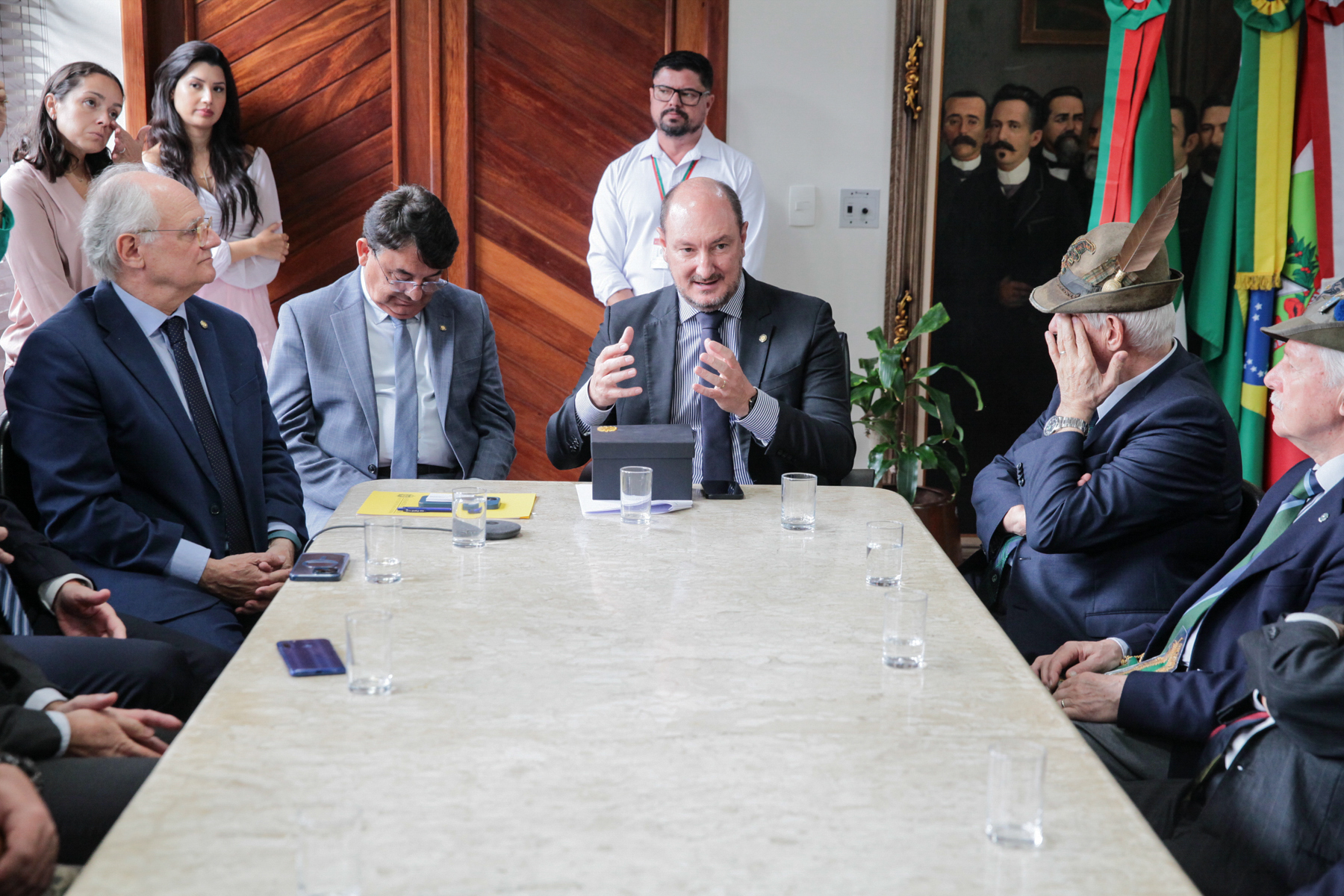 - Deputado Dr. Vicente Caropreso (PSDB)  - Deputado Mauricio Peixer (PL)	

- Deputado Mauro de Nadal (MDB)