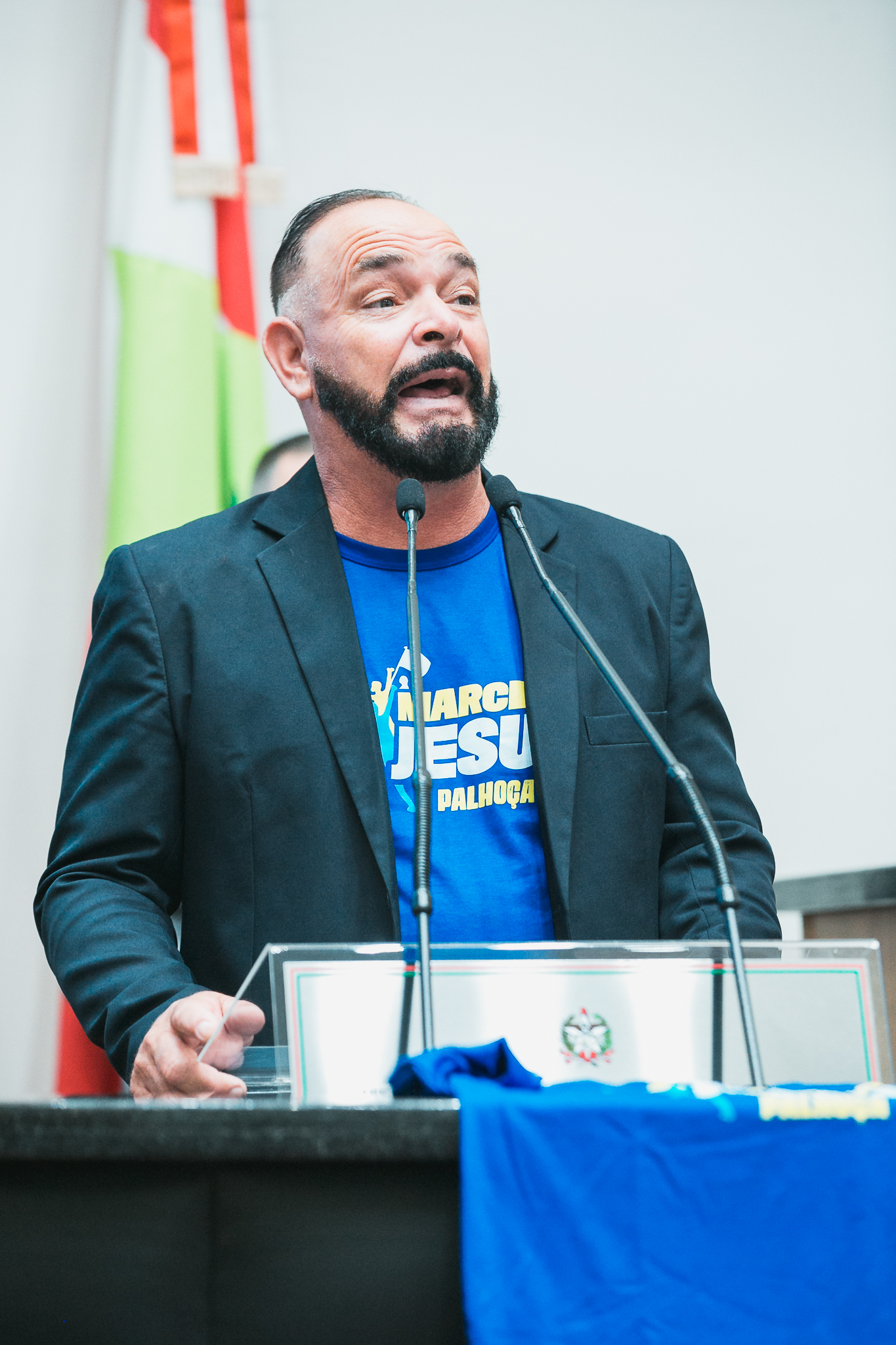 Pastor Albino Medeiros- Presidente do Conselho de Pastores do Município de Palhoça