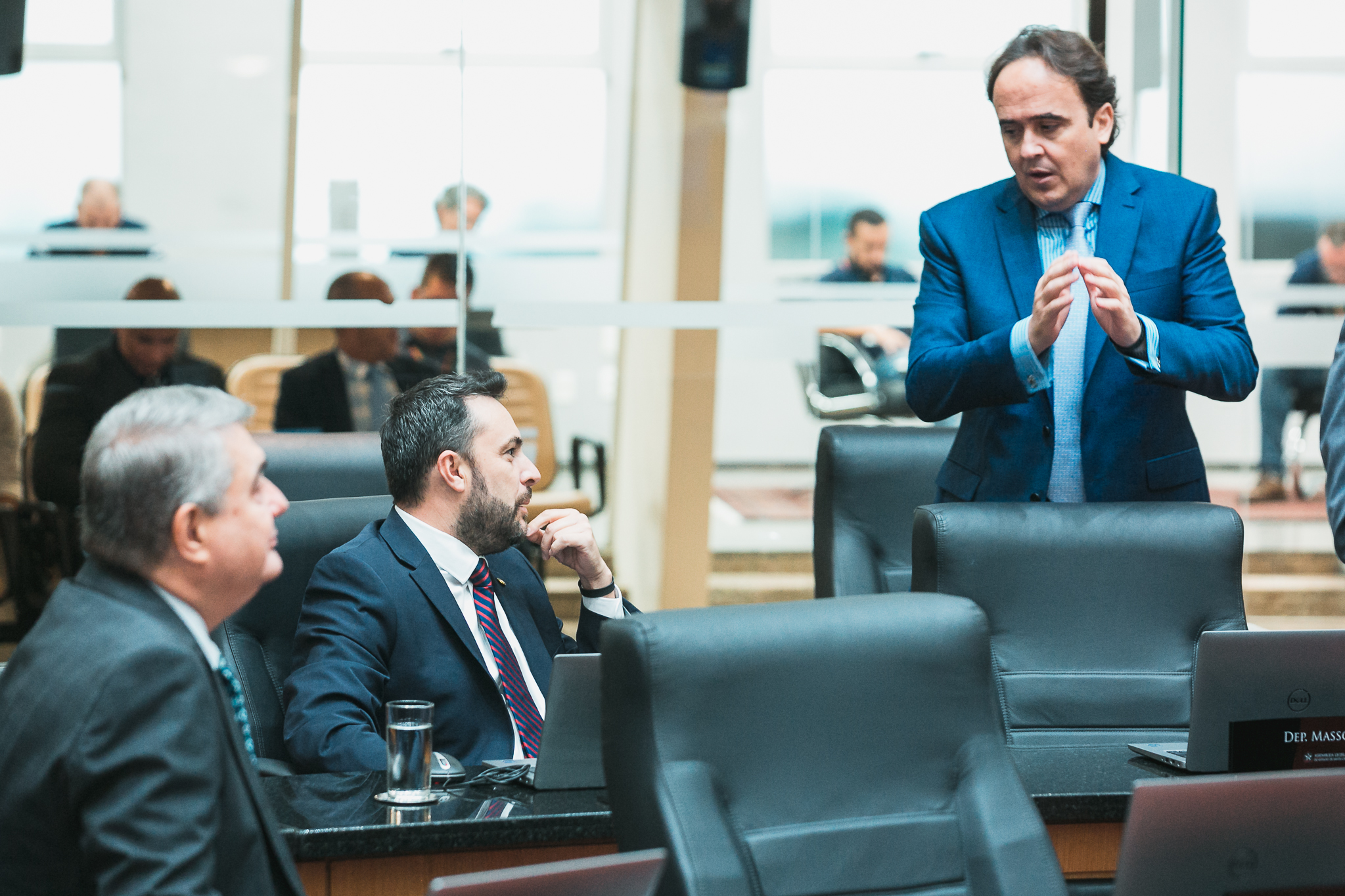 - Deputado Antídio Lunelli (MDB) 	
- Deputado Marcius Machado (PL) - Deputado Carlos Humberto (PL)