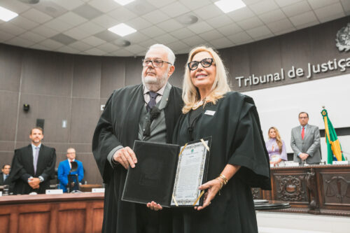 Maria do Rocio toma posse como nova presidente do TRE-SC