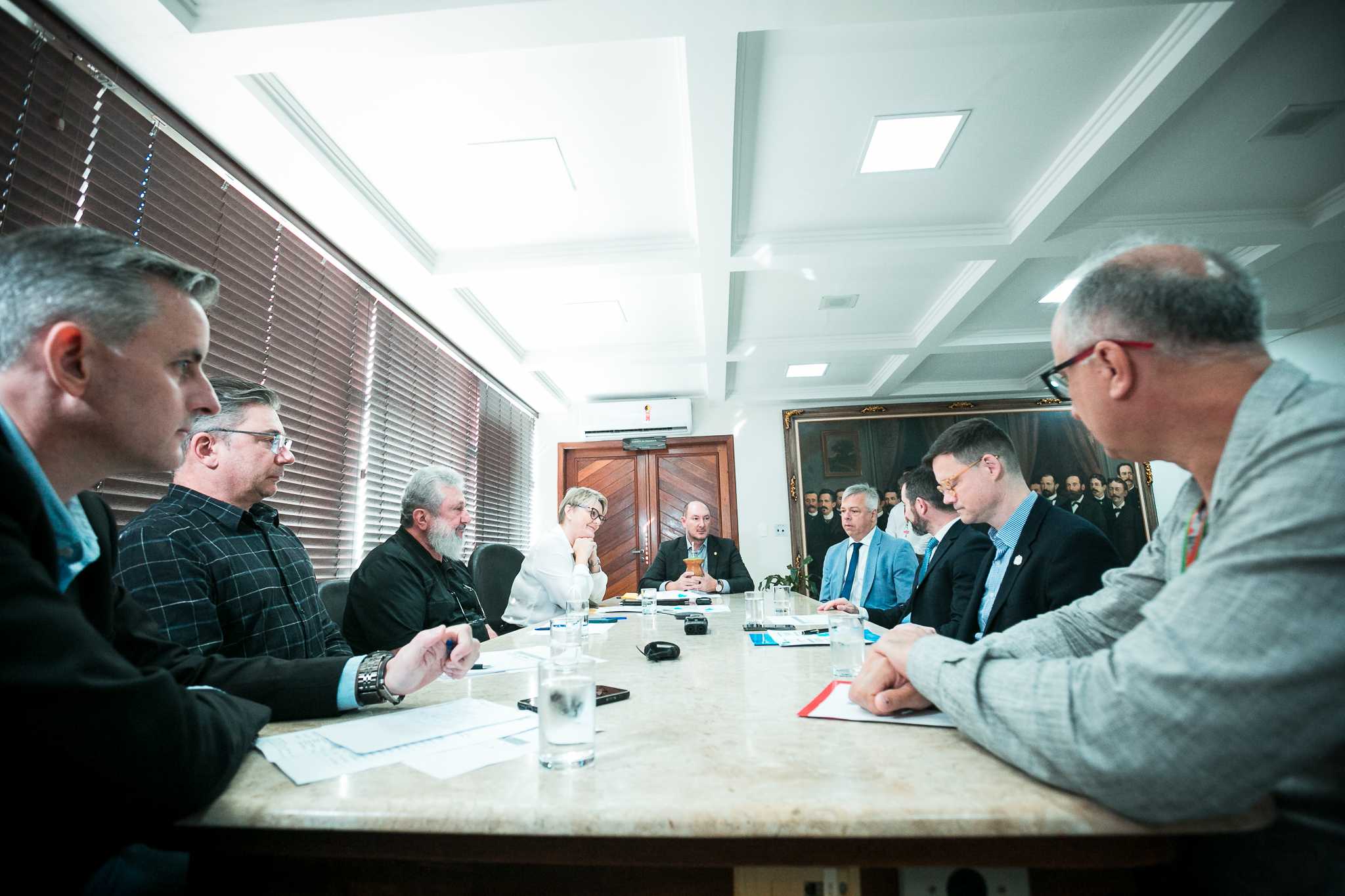 Reunião da Bancada do Oeste com o Líder do Governo e os Secretários da Fazenda e Casa Civil
