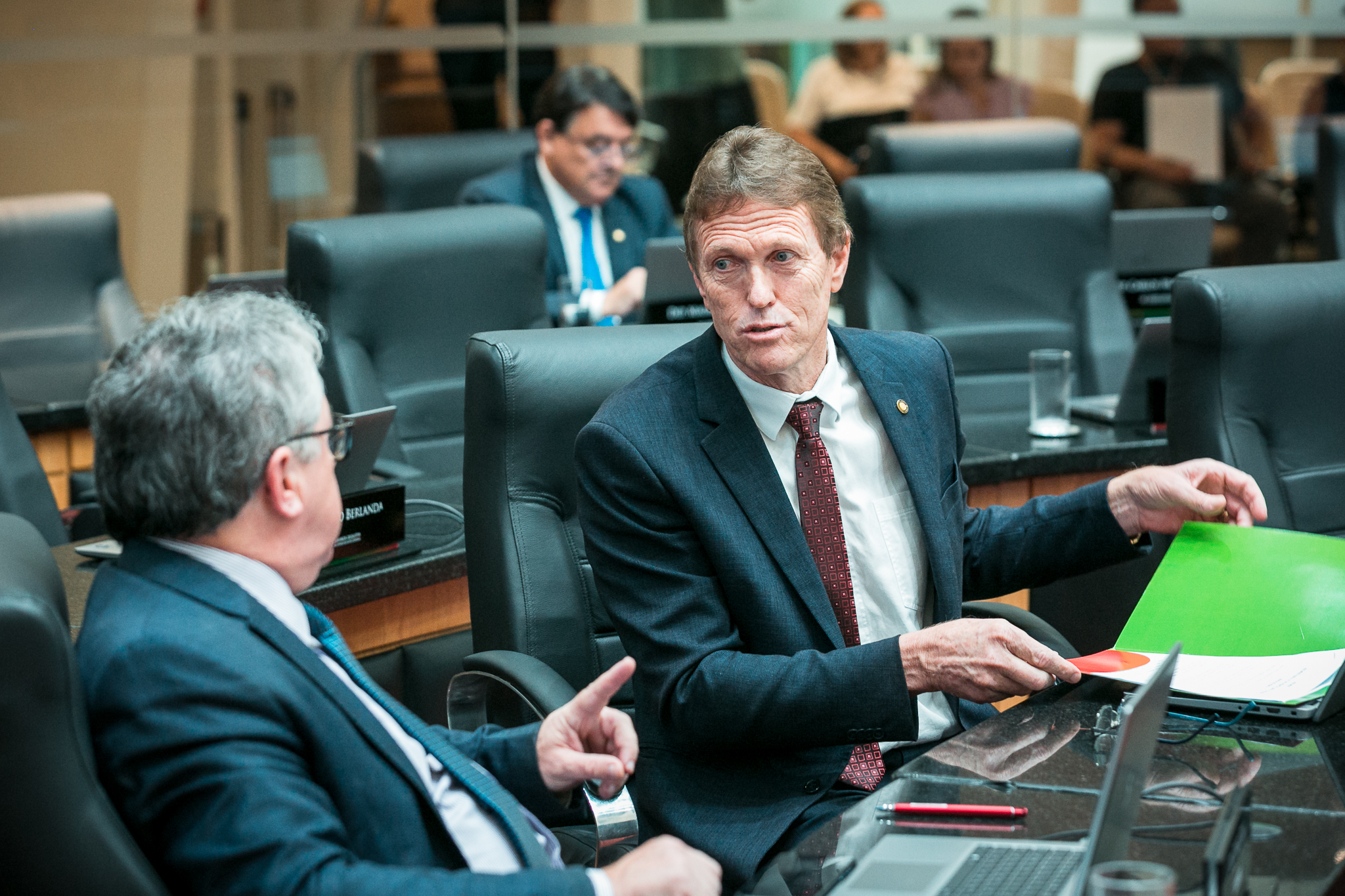 - Deputado Tiago Zilli (MDB)
 - Deputado Volnei Weber (MDB)