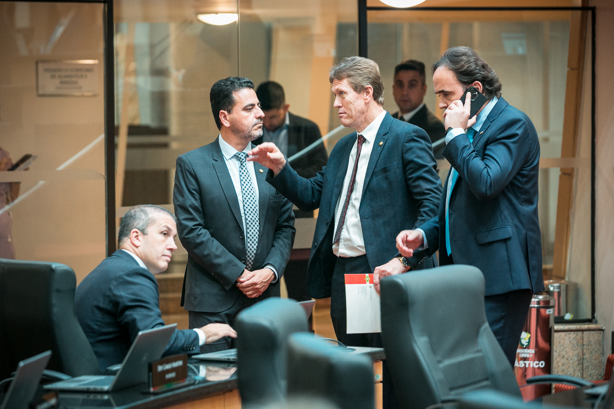 Camilo Martins (PODEMOS)
 - Deputado Soratto (PL) - Deputado Volnei Weber (MDB)- Deputado Carlos Humberto (PL)