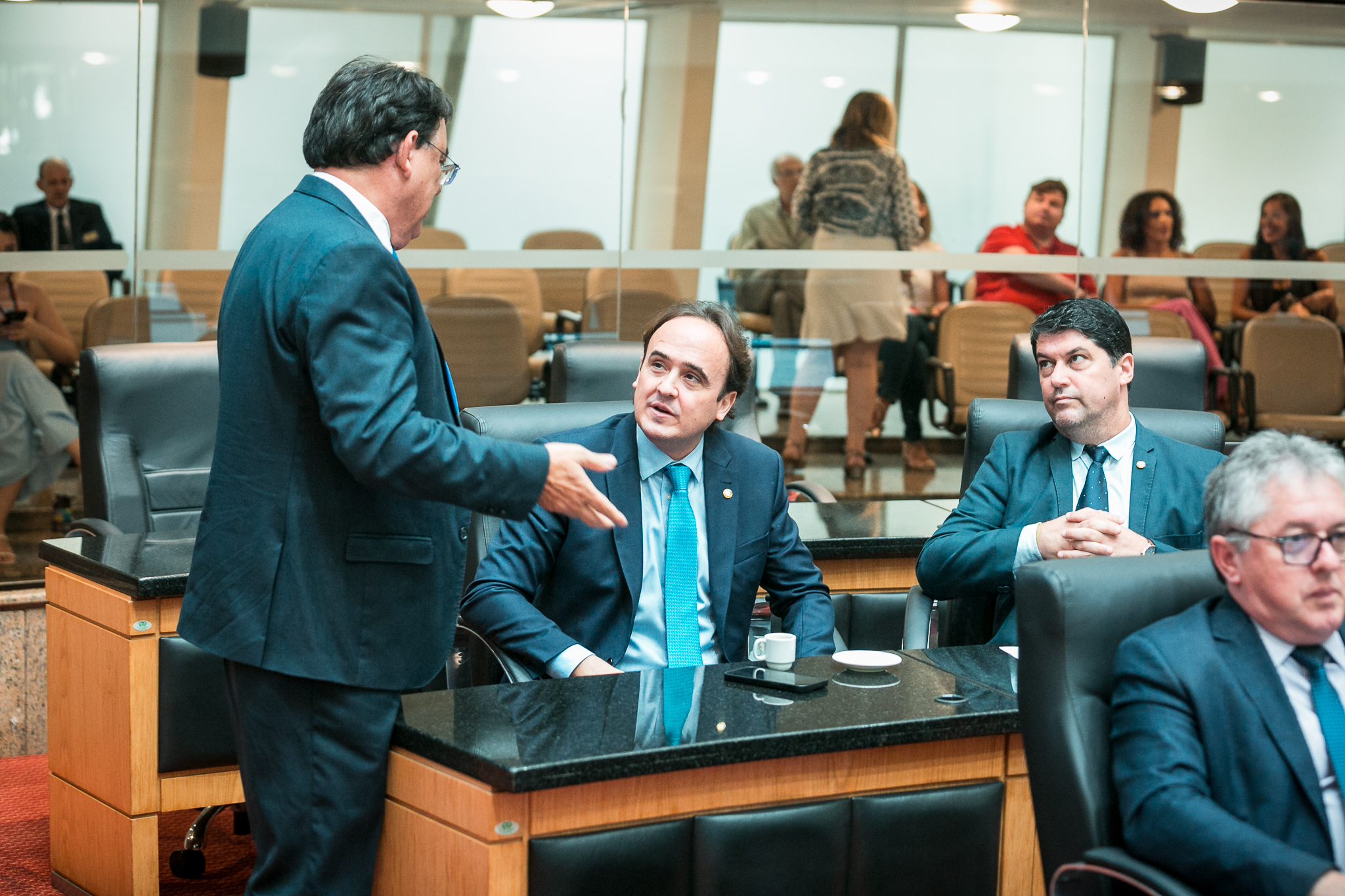 - Deputado Maurício Peixer (PL)- Deputado Carlos Humberto (PL)
 - Deputado Emerson Stein (MDB)