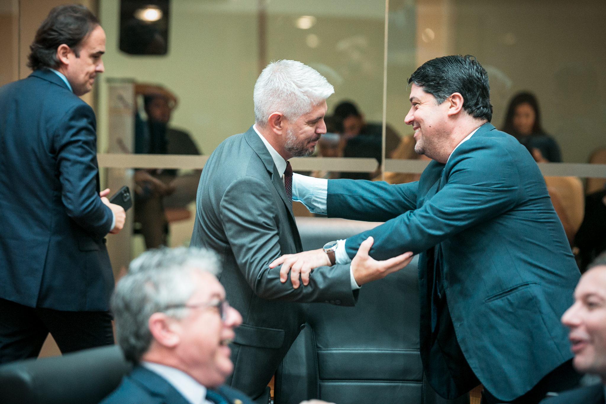 - Deputado Delegado Egídio Ferrari (PL)  - Deputado Emerson Stein (MDB)