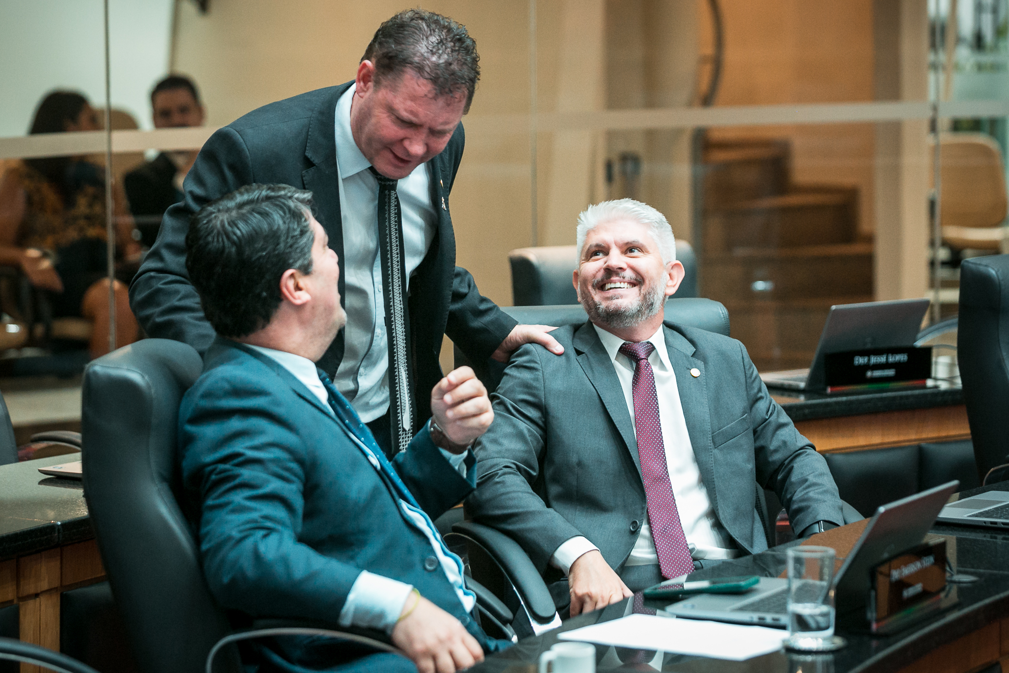 - Deputado Emerson Stein (MDB)- Deputado Edilson Massoco (PL)- Deputado Delegado Egídio Ferrari (PL)