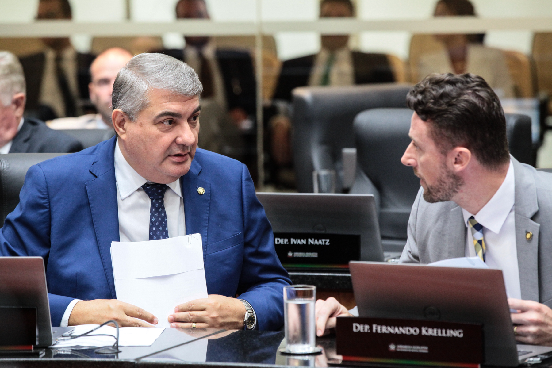 - Deputado Antídio Lunelli (MDB) 	
 - Deputado Fernando Krelling (MDB)