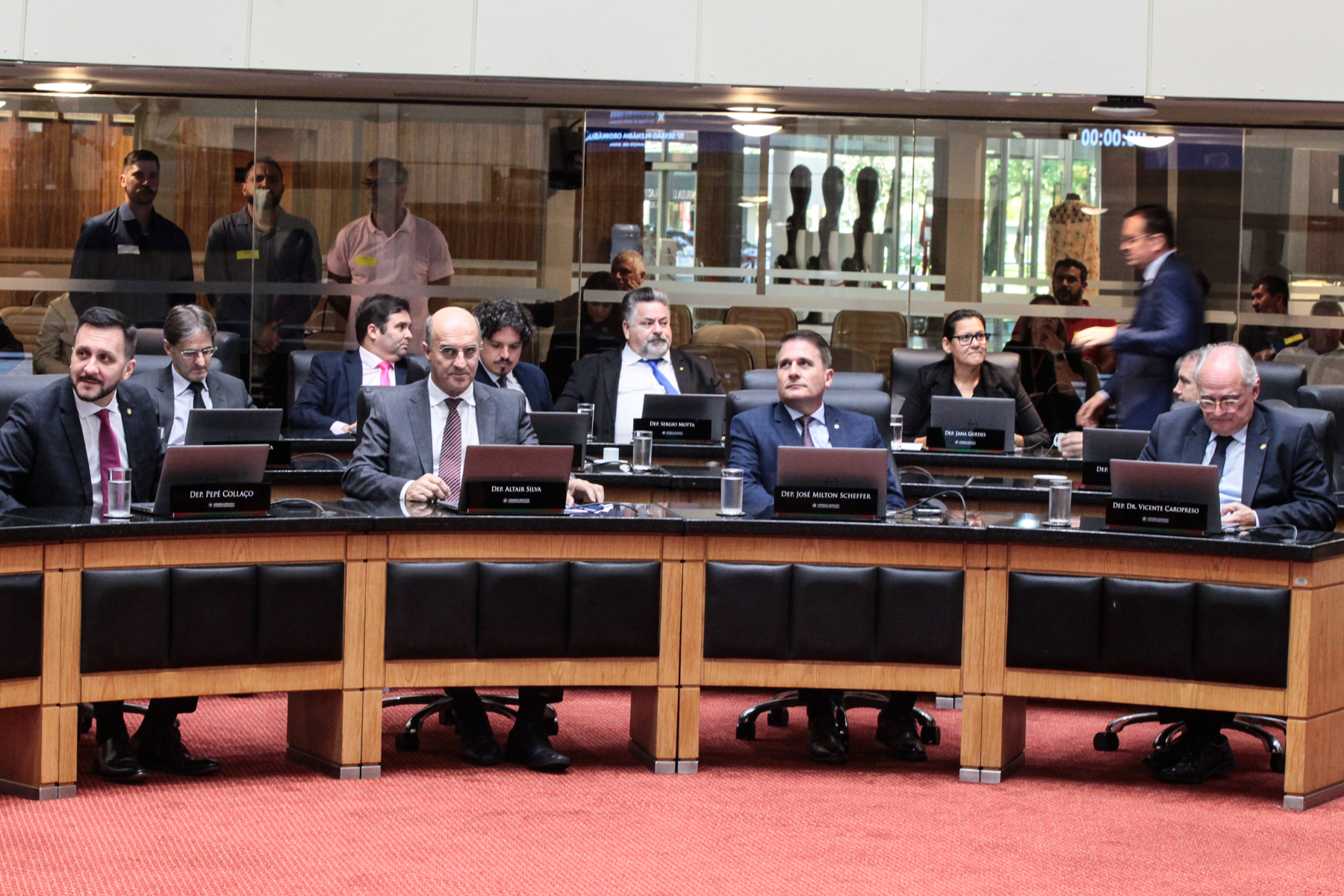 - Deputado Pepê Collaço (PP)- Deputado José Milton Scheffer (PP) - Deputado Altair Silva (PP)  - Deputado Dr. Vicente Caropreso (PSDB)