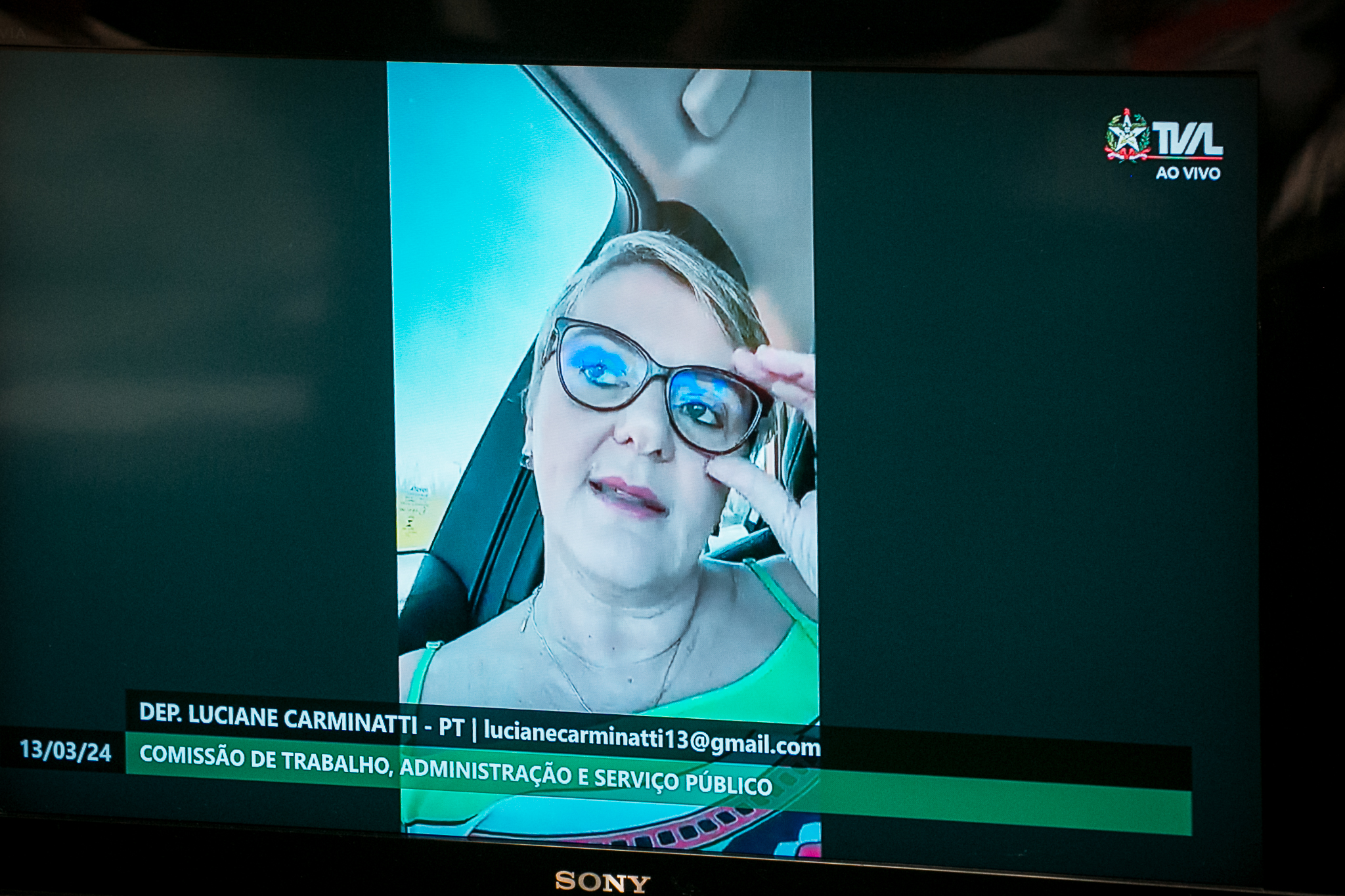 - Deputada Luciane Carminatti (PT)