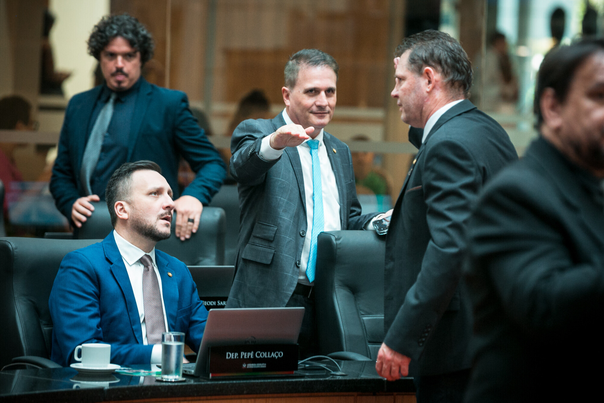- Deputado Pepê Collaço (PP) - Deputado Altair Silva (PP) 	 - Deputado Edilson Massoco (PL)