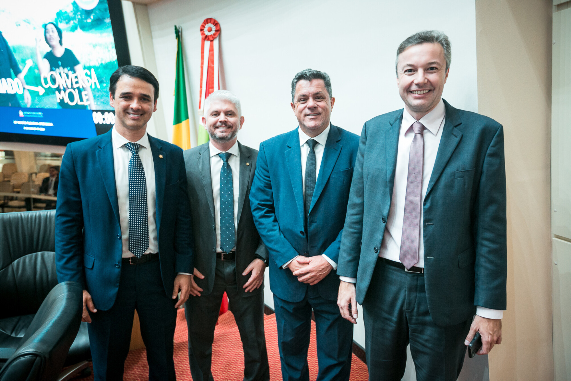 - Deputado Marcos da Rosa (União)	
 - Deputado Delegado Egídio Ferrari (PTB)
 - Deputado Ivan Naatz (PL) 	
 - Deputado Napoleão Bernardes (PSD)