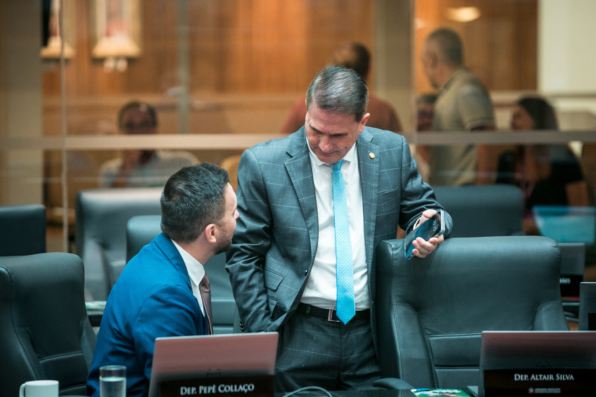 - Deputado Pepê Collaço (PP)
 - Deputado Altair Silva (PP)