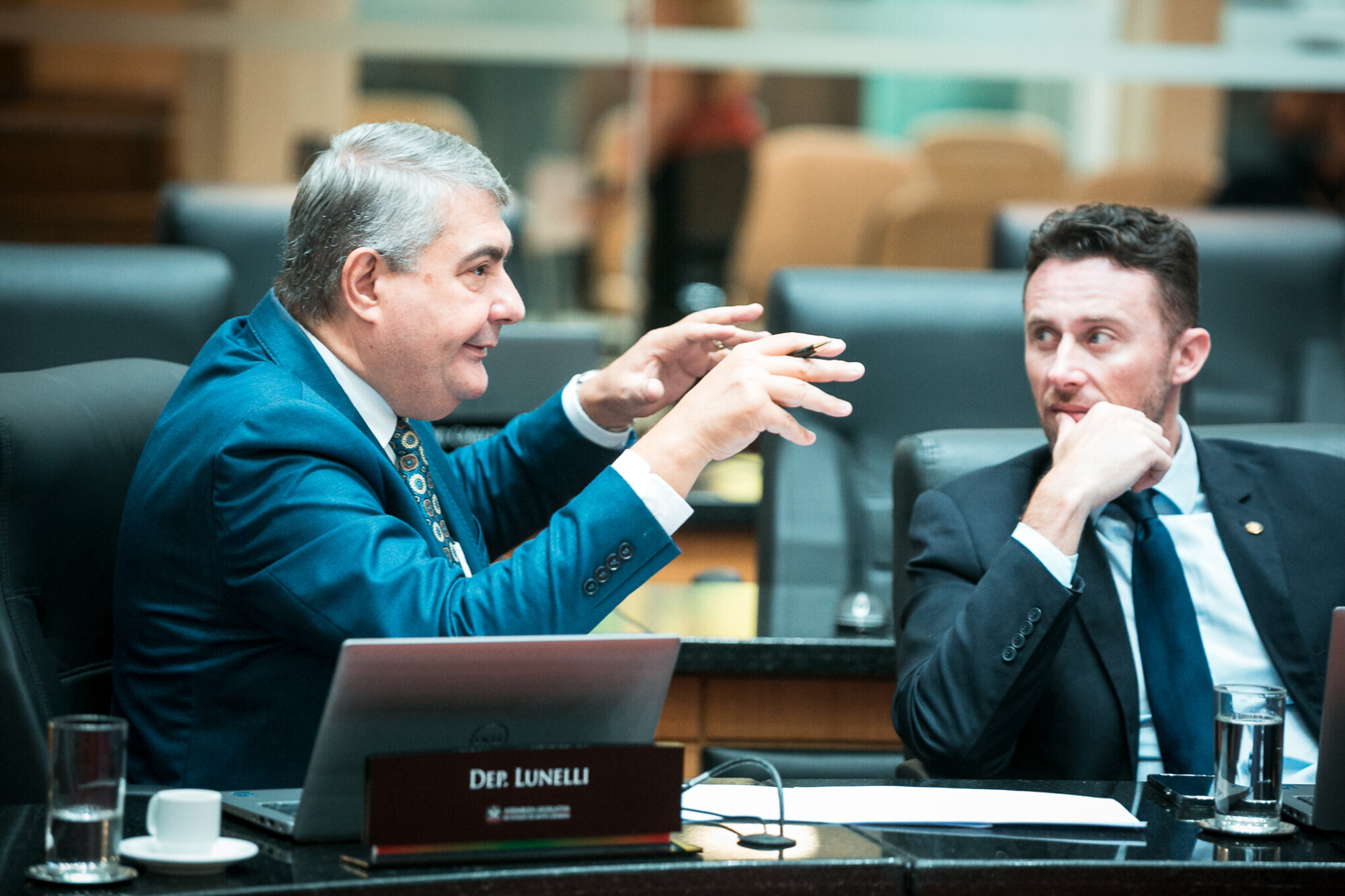- Deputado Antídio Lunelli (MDB) - Deputado Fernando Krelling (MDB)