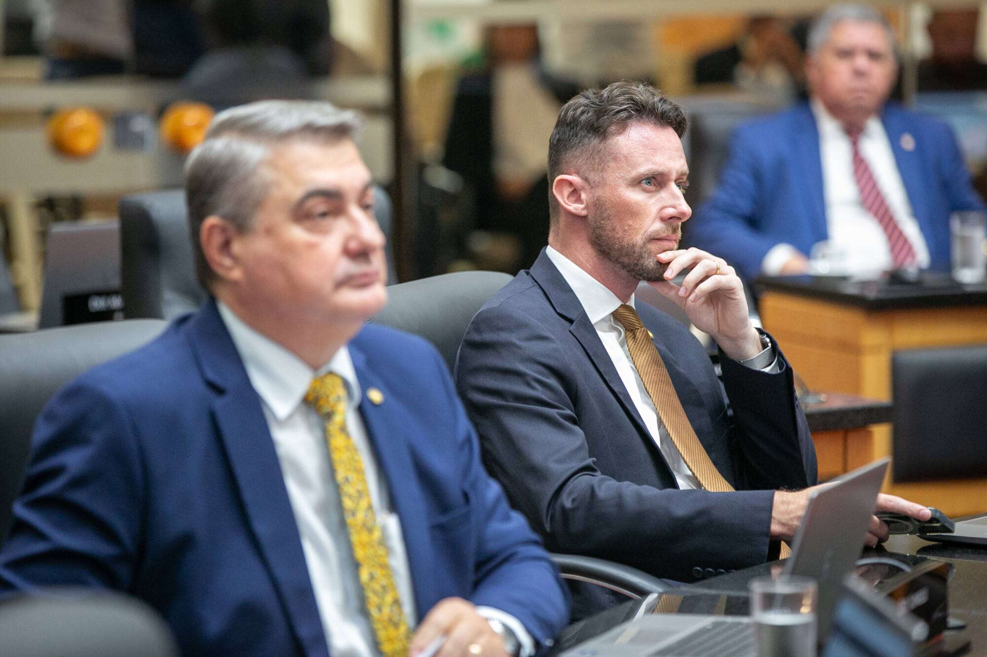 - Deputado Antídio Lunelli (MDB) 	
 - Deputado Fernando Krelling (MDB)