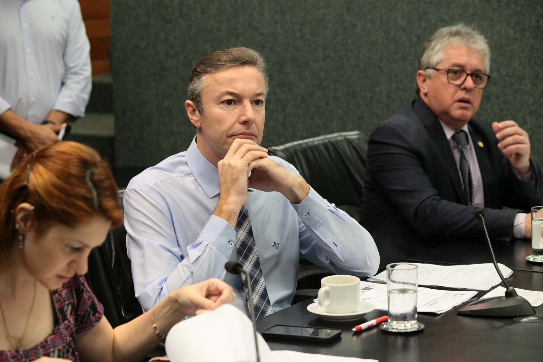 - Deputado Napoleão Bernardes (PSD)  - Deputado Tiago Zilli (MDB)