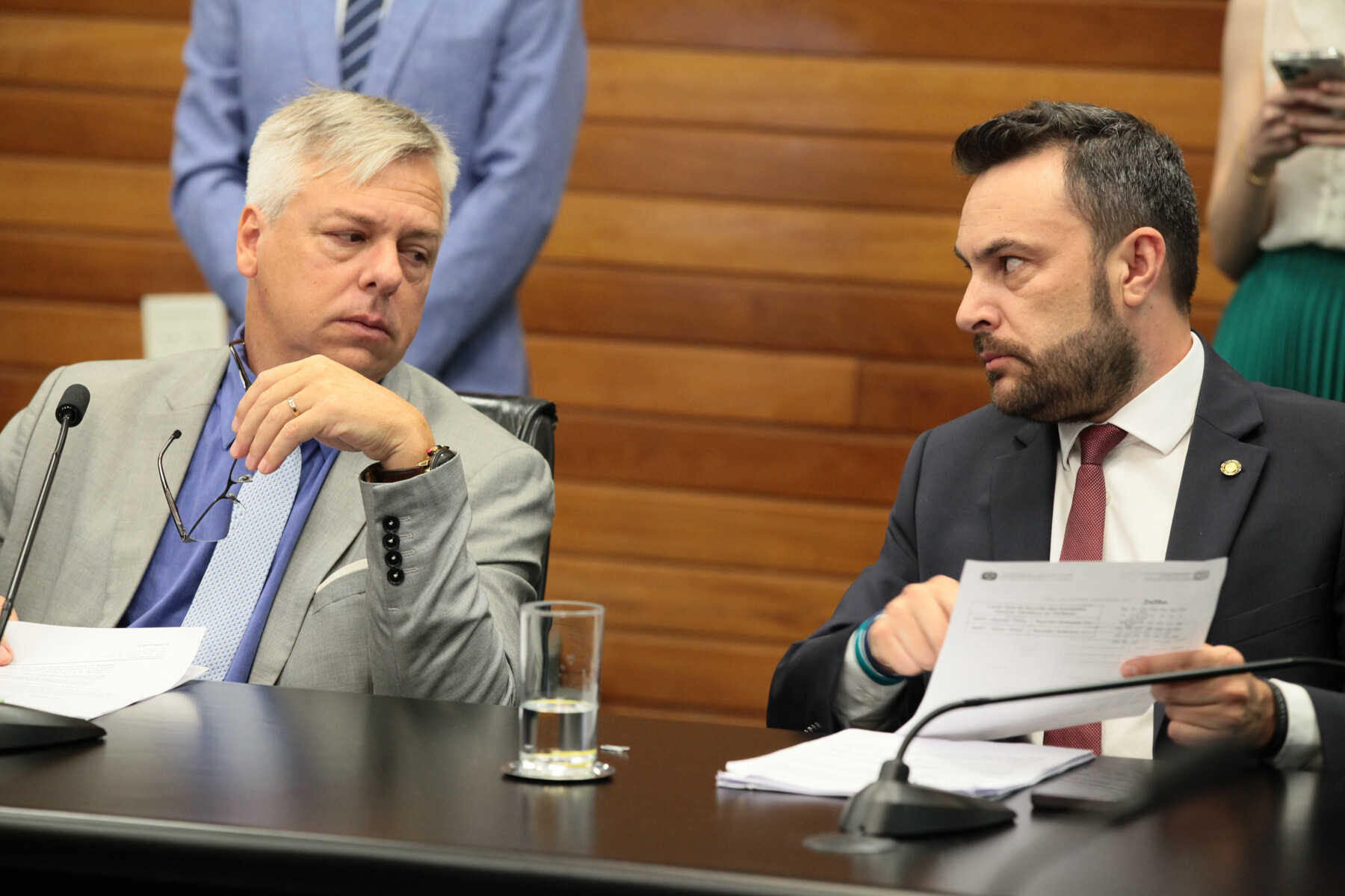 - Deputado Fabiano da Luz (PT) 	 - Deputado Marcius Machado (PL)