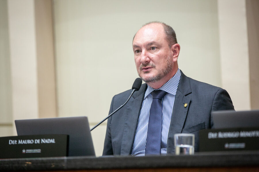 Presidente da Assembleia Legislativa, deputado Mauro de Nadal (MDB).