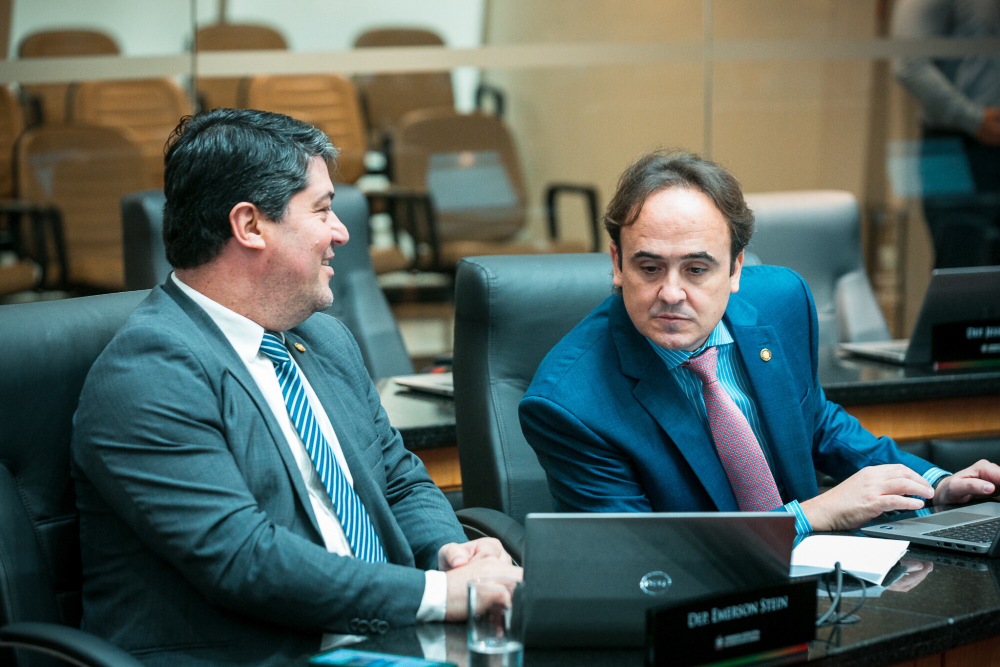 - Deputado Emerson Stein (MDB)
 - Deputado Carlos Humberto (PL)
