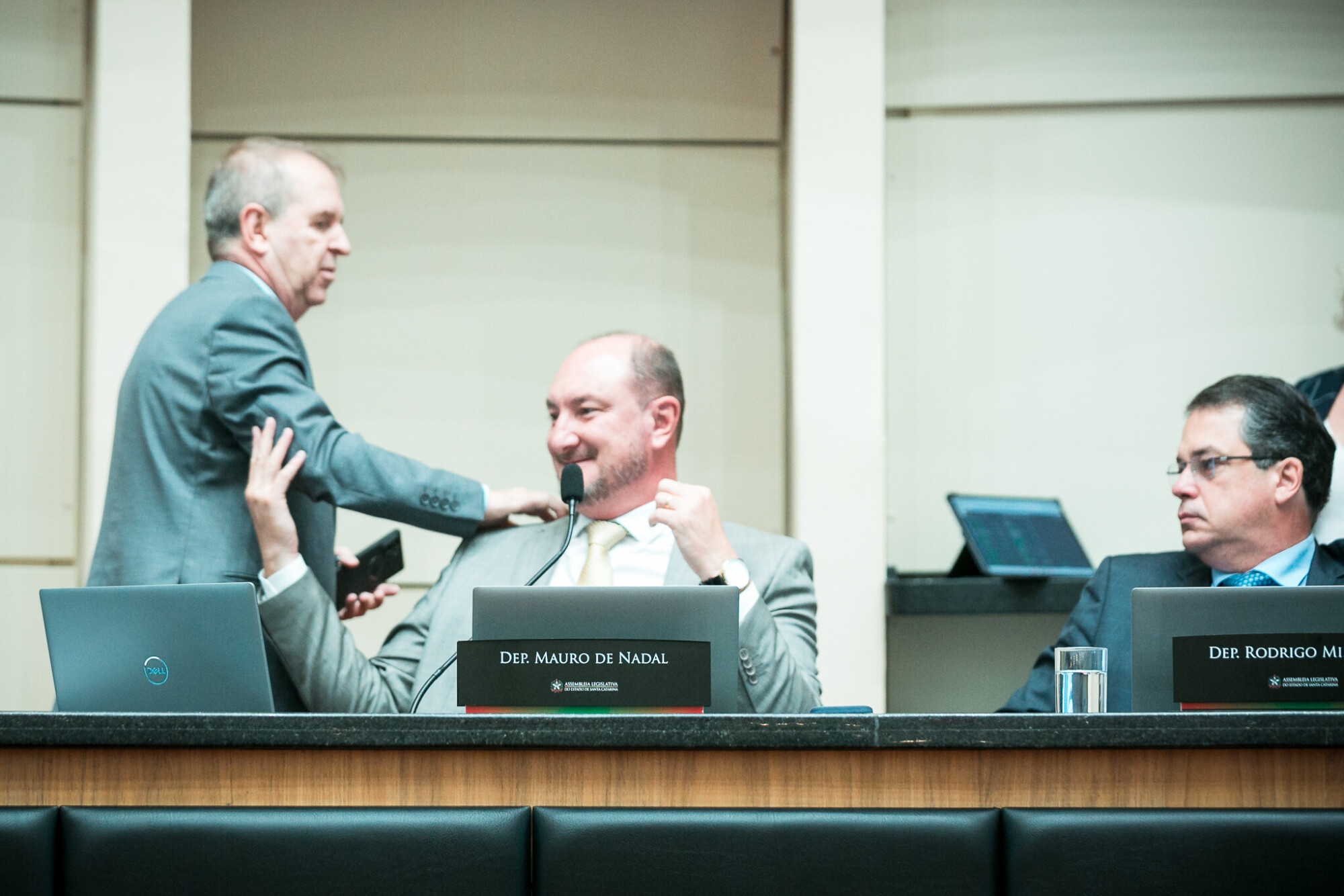 - Deputado Maurício Eskudlark (PL)
- Deputado Mauro de Nadal (MDB) - Deputado Rodrigo Minotto (PDT)
