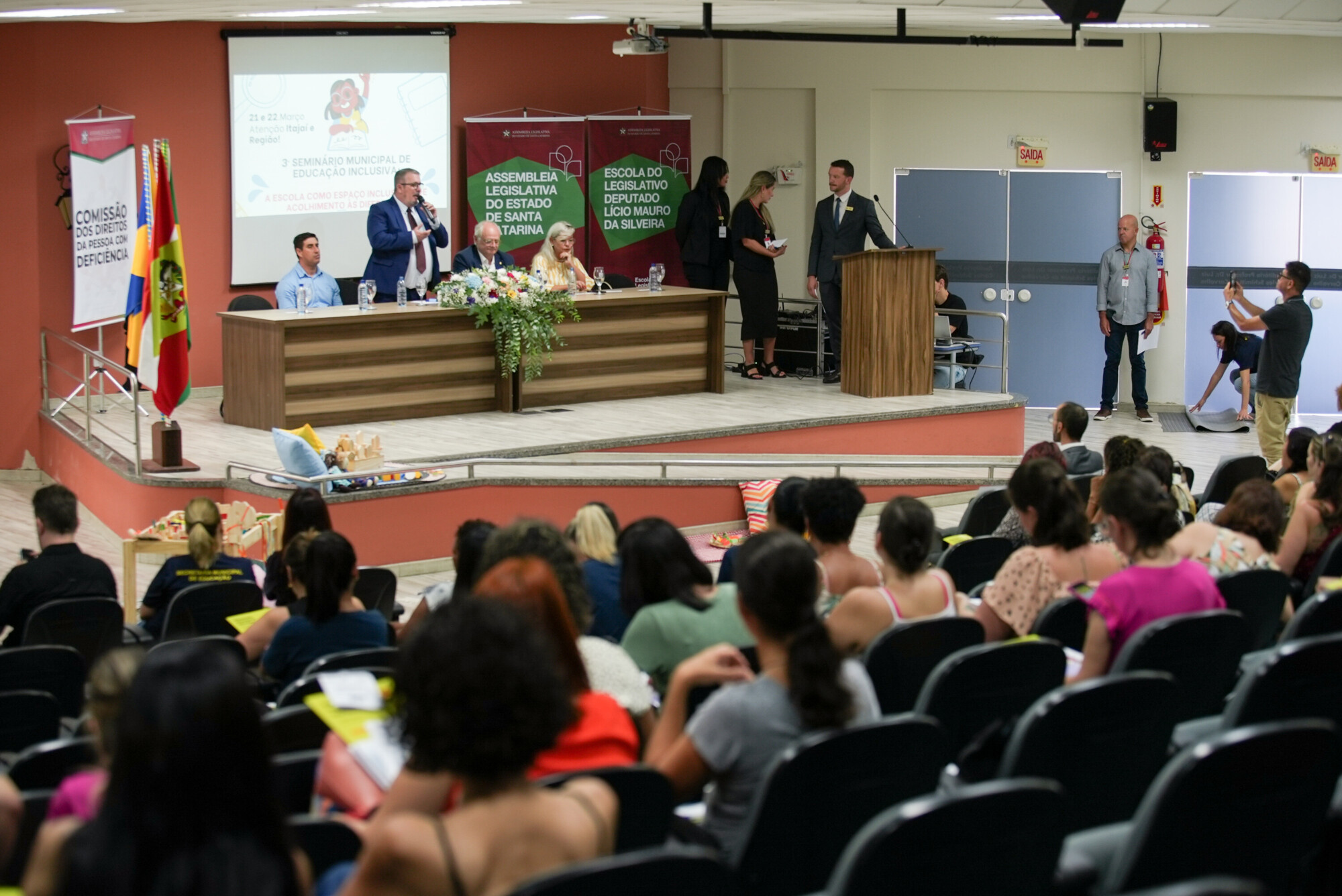 II Seminário Municipal de Educação Inclusiva em Itajaí