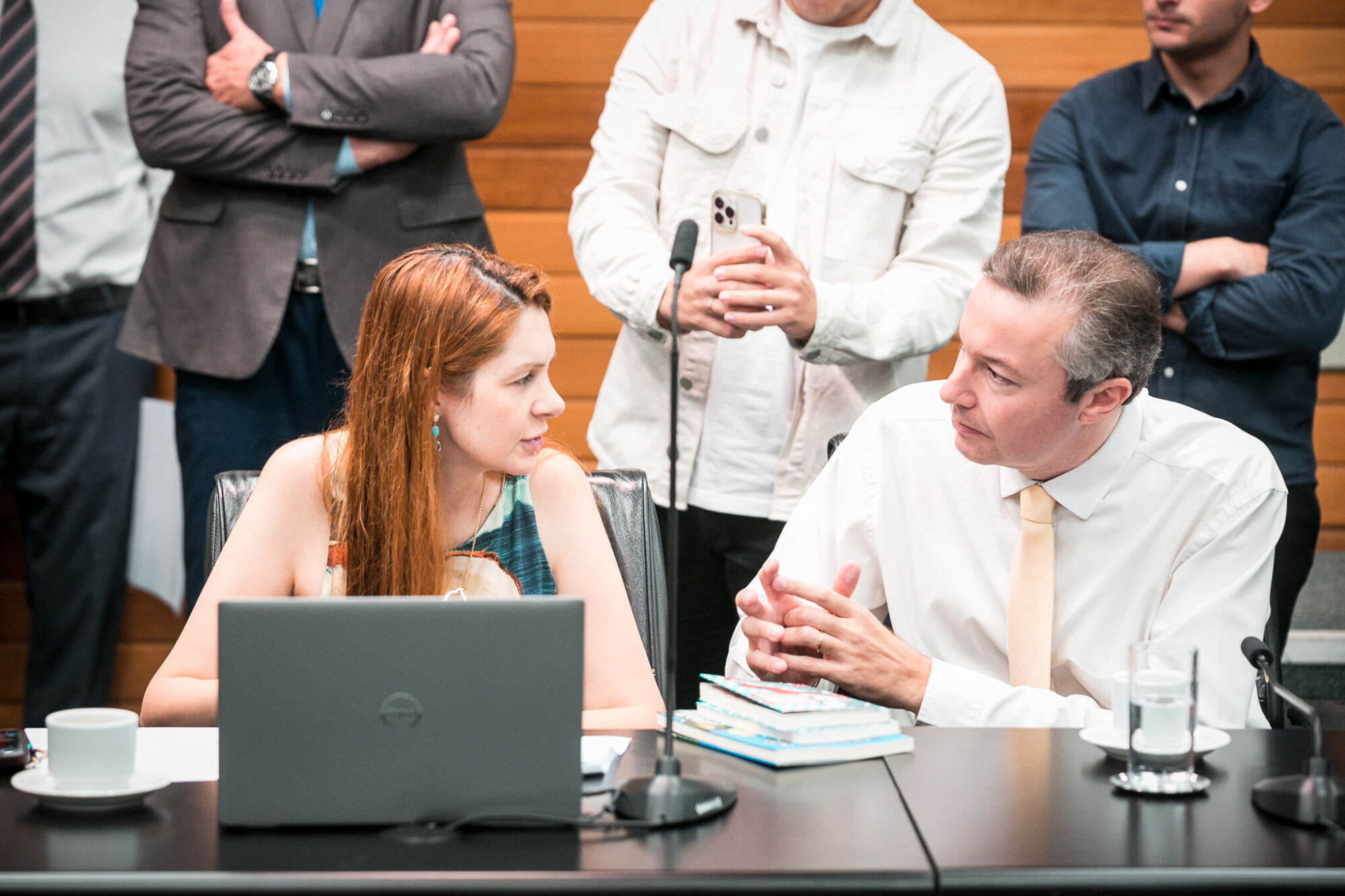 - Deputada Ana Caroline Campagnolo (PL) - Deputado Napoleão Bernardes (PSD)
