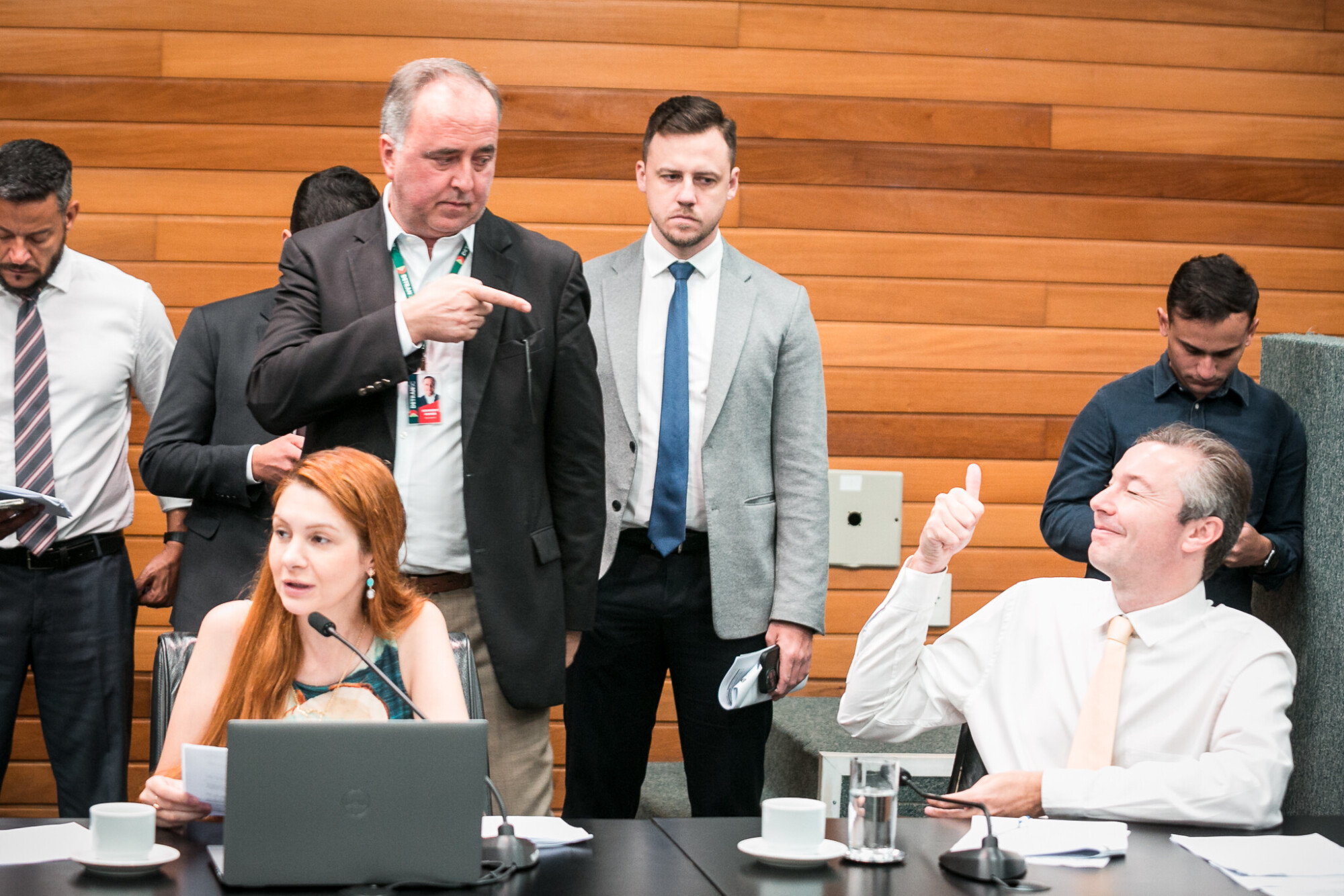 - Deputada Ana Caroline Campagnolo (PL)- Deputado Napoleão Bernardes (PSD)